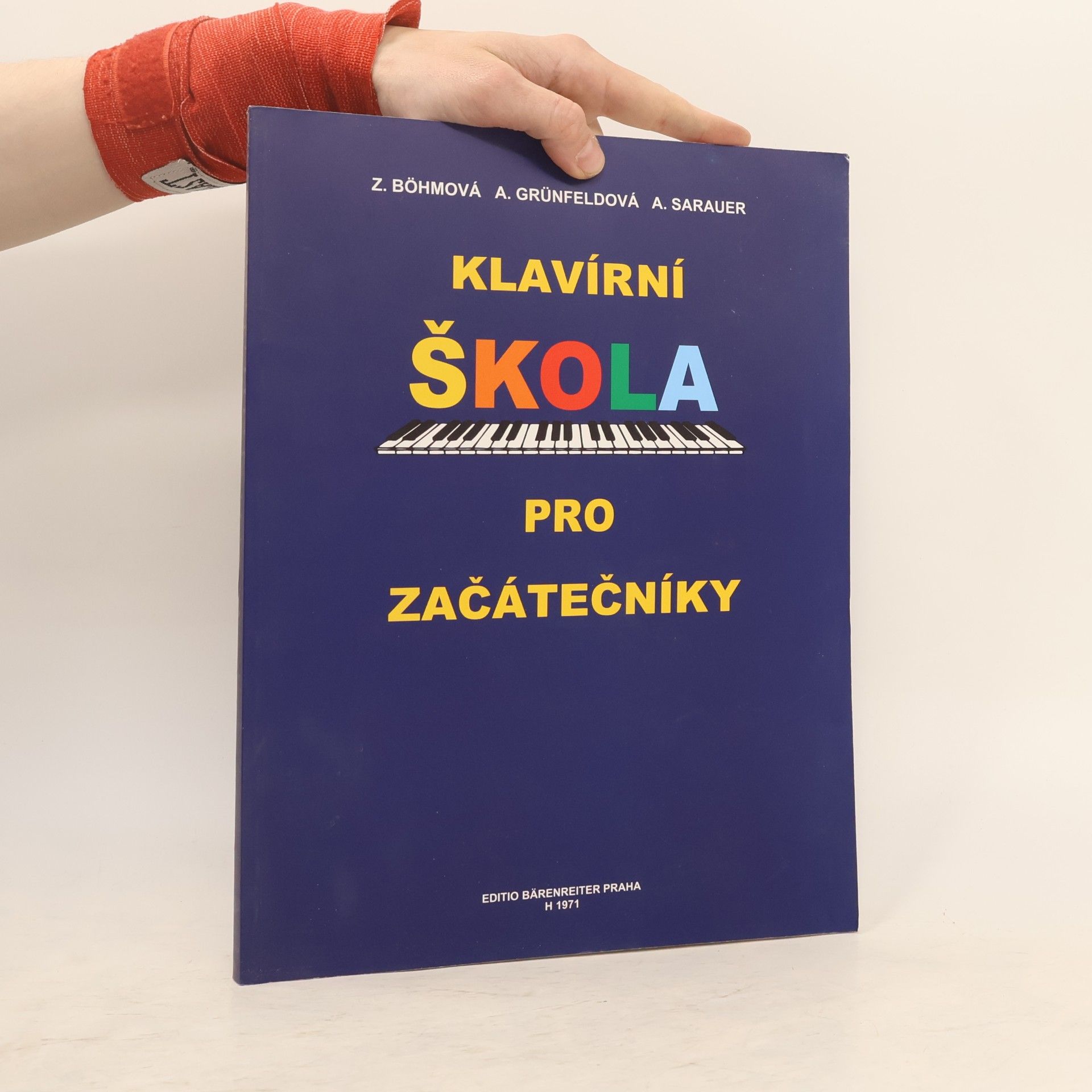 Zdeňka Bohmová Klavírní škola pro začátečníky