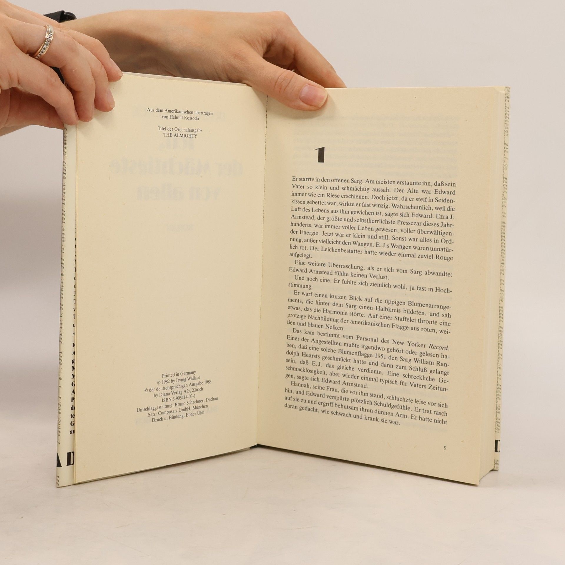 Irving Wallace Ich, der Mächtigste von allen