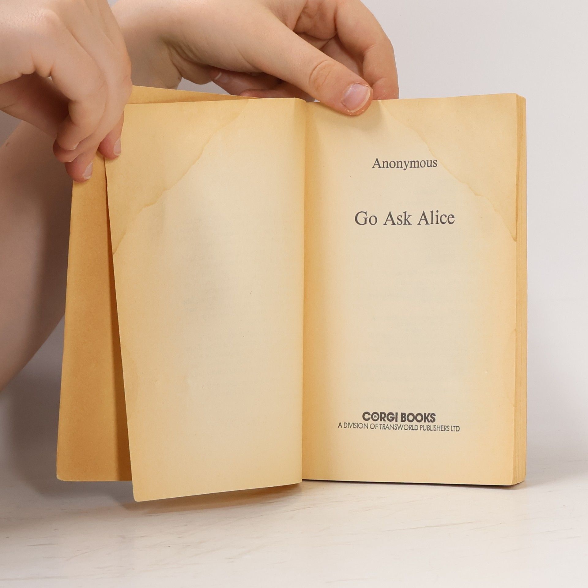 anonym Go Ask Alice