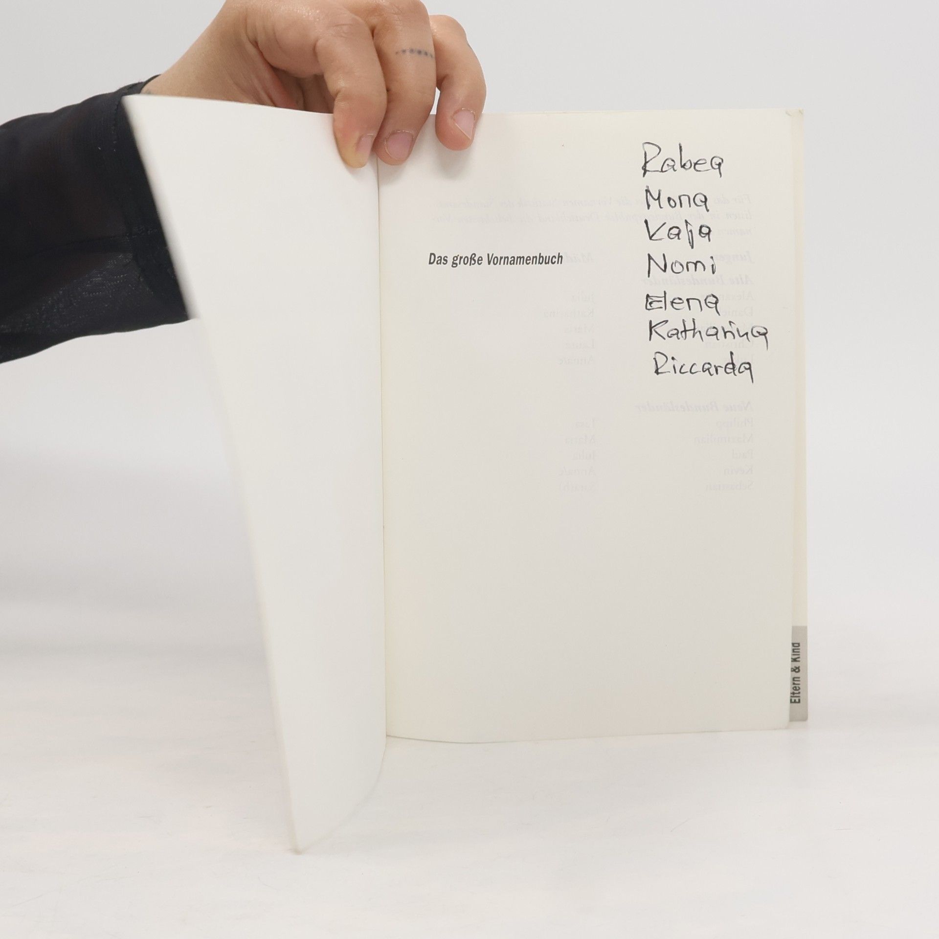 Elke Gerr Das grosse Vornamenbuch