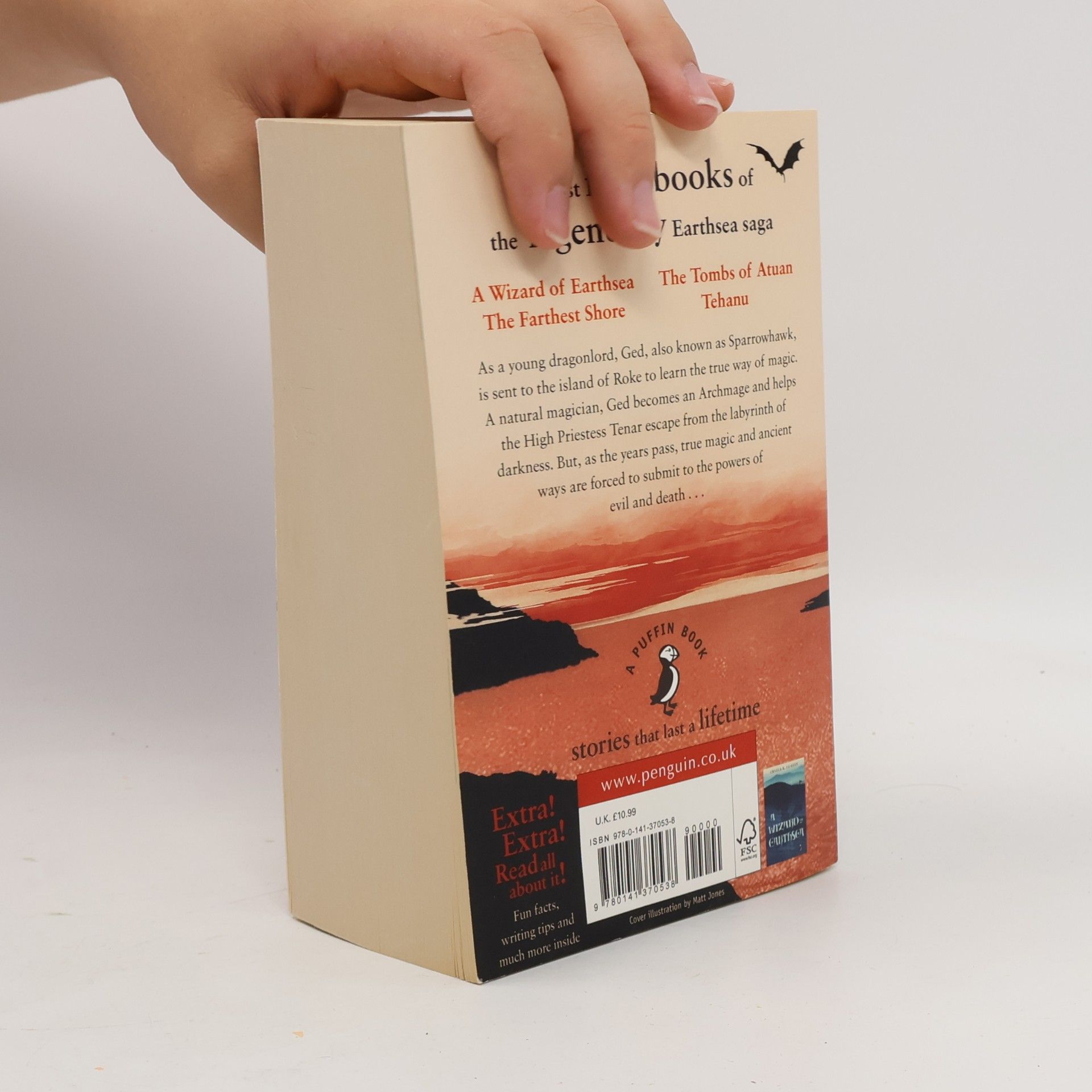 Ursula K. Le Guin Earthsea. The first four books