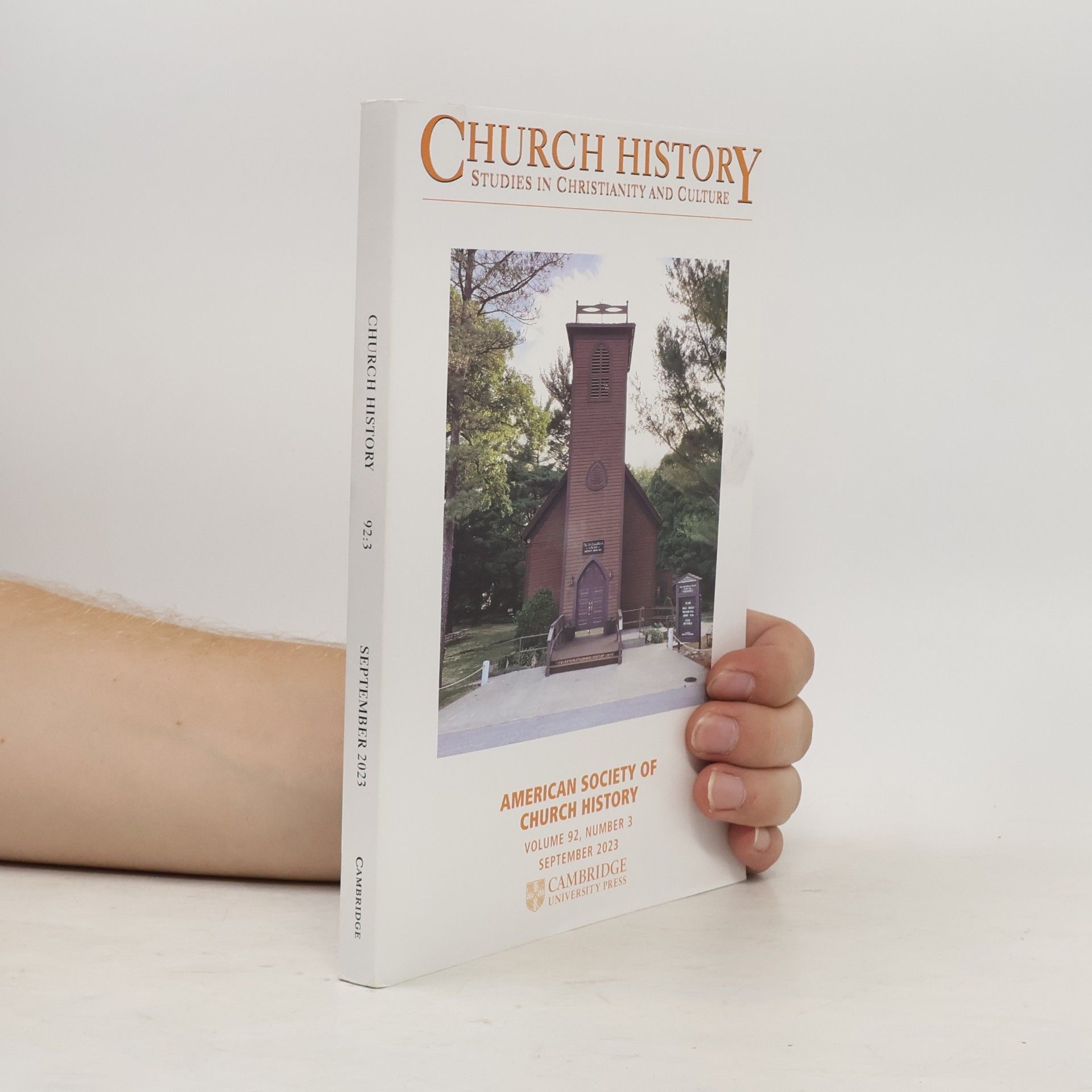 Autorenkollektiv Church History. Studies in Christianity and Culture. September 2023