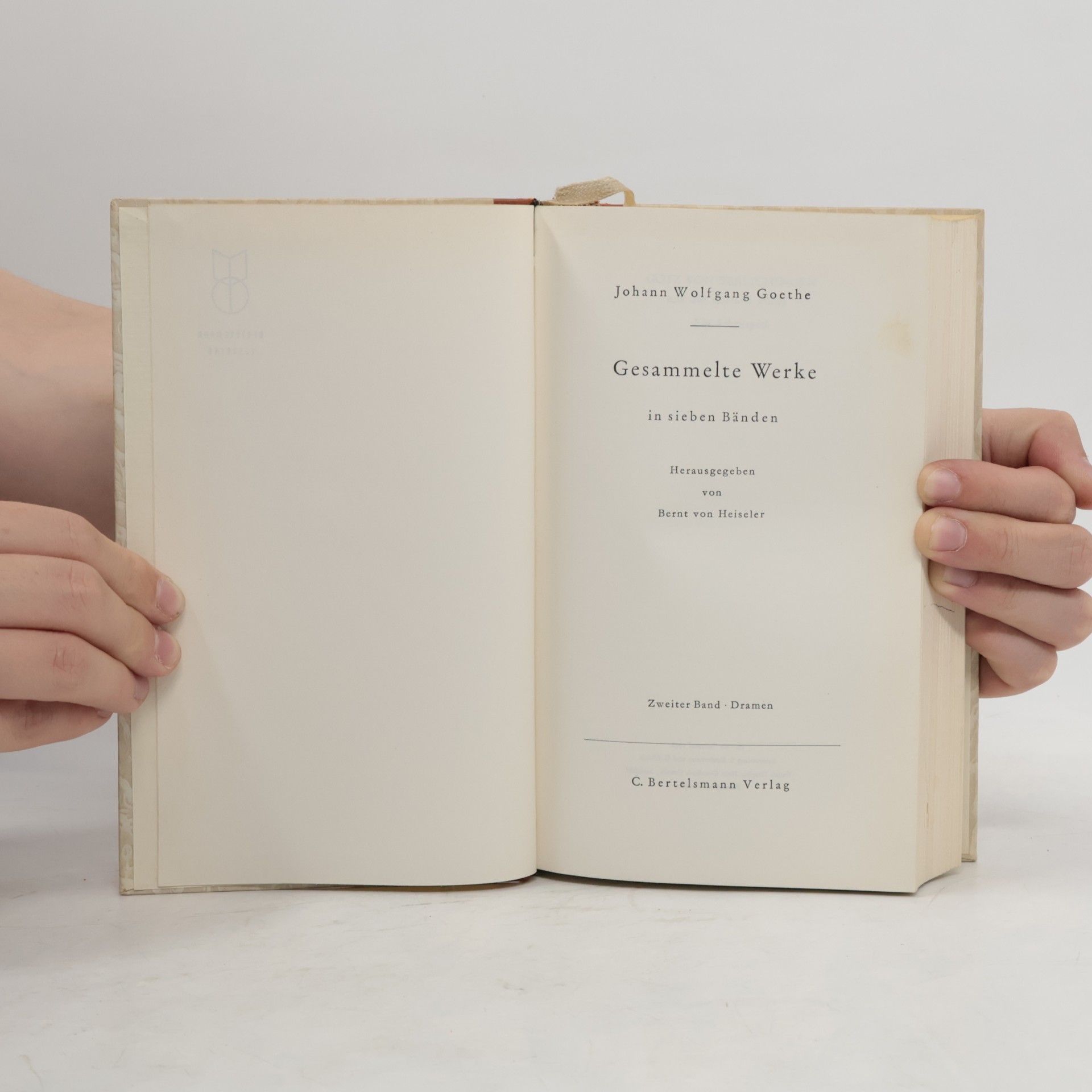 Johann Wolfgang von Goethe Gesammelte Werke 2