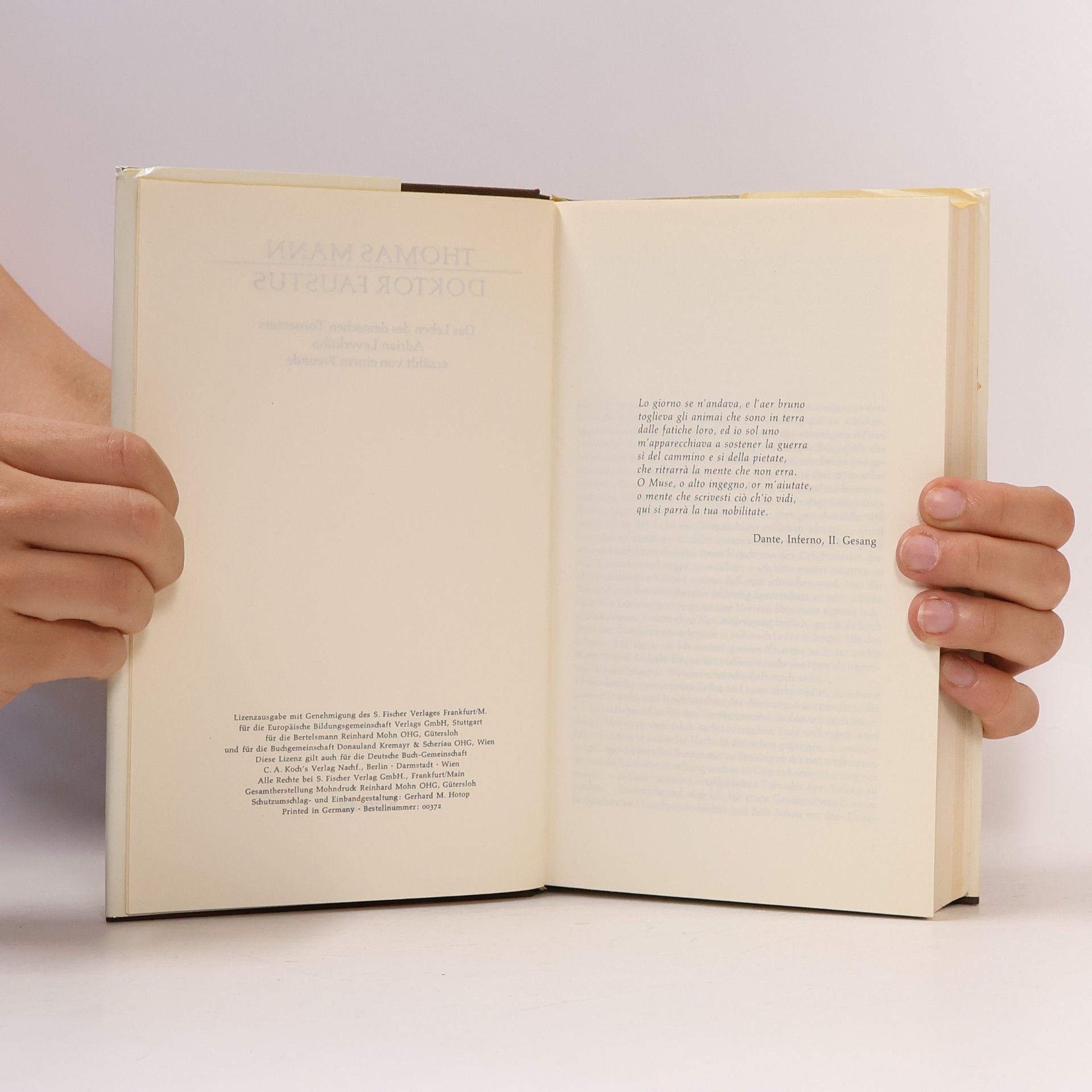 Thomas Mann Doktor Faustus