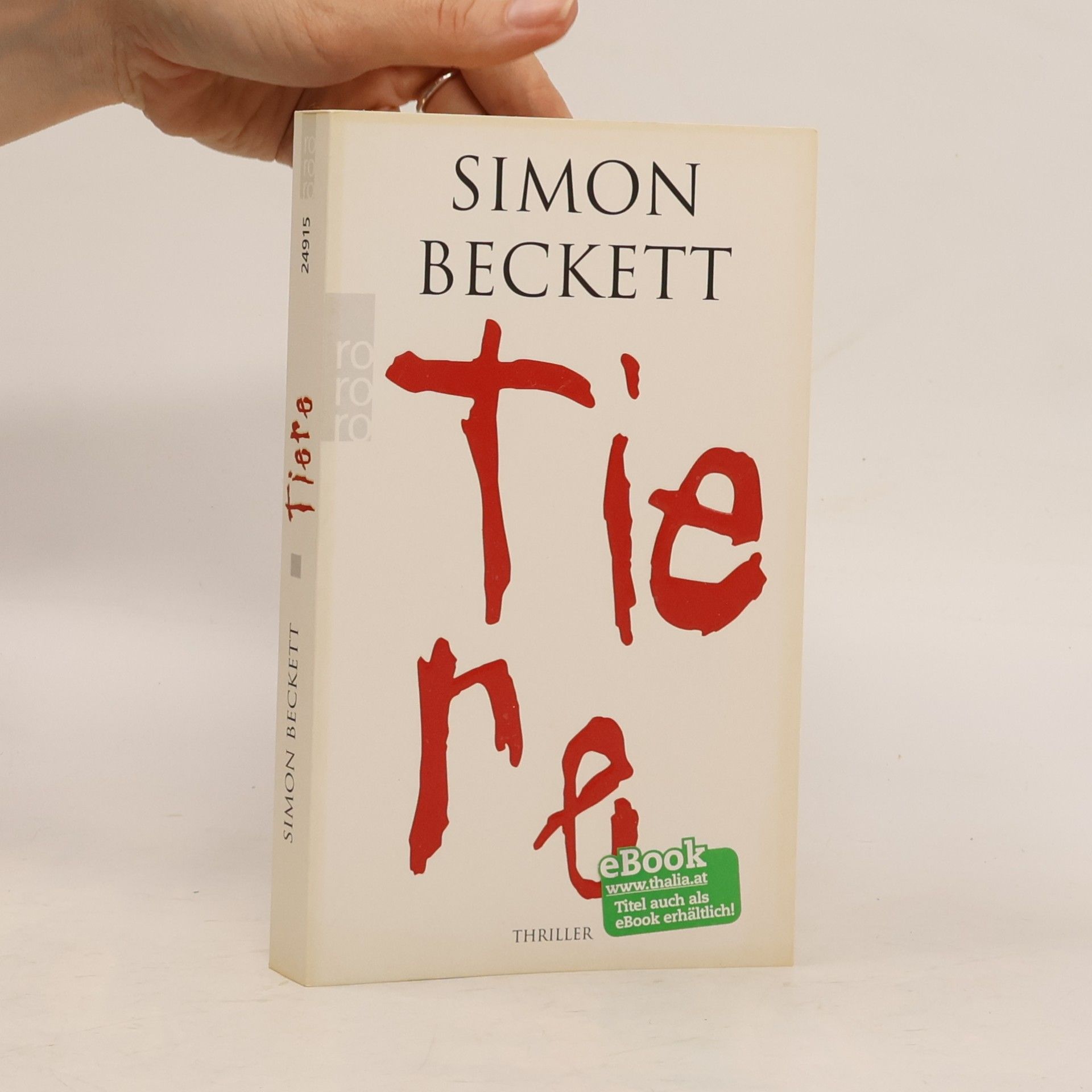 Simon Beckett Tiere