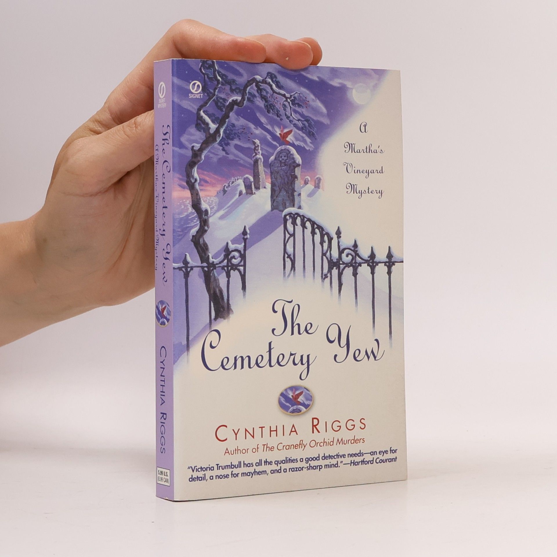 Cynthia Riggs A Martha's Vineyard Mystery: The Cemetery Yew