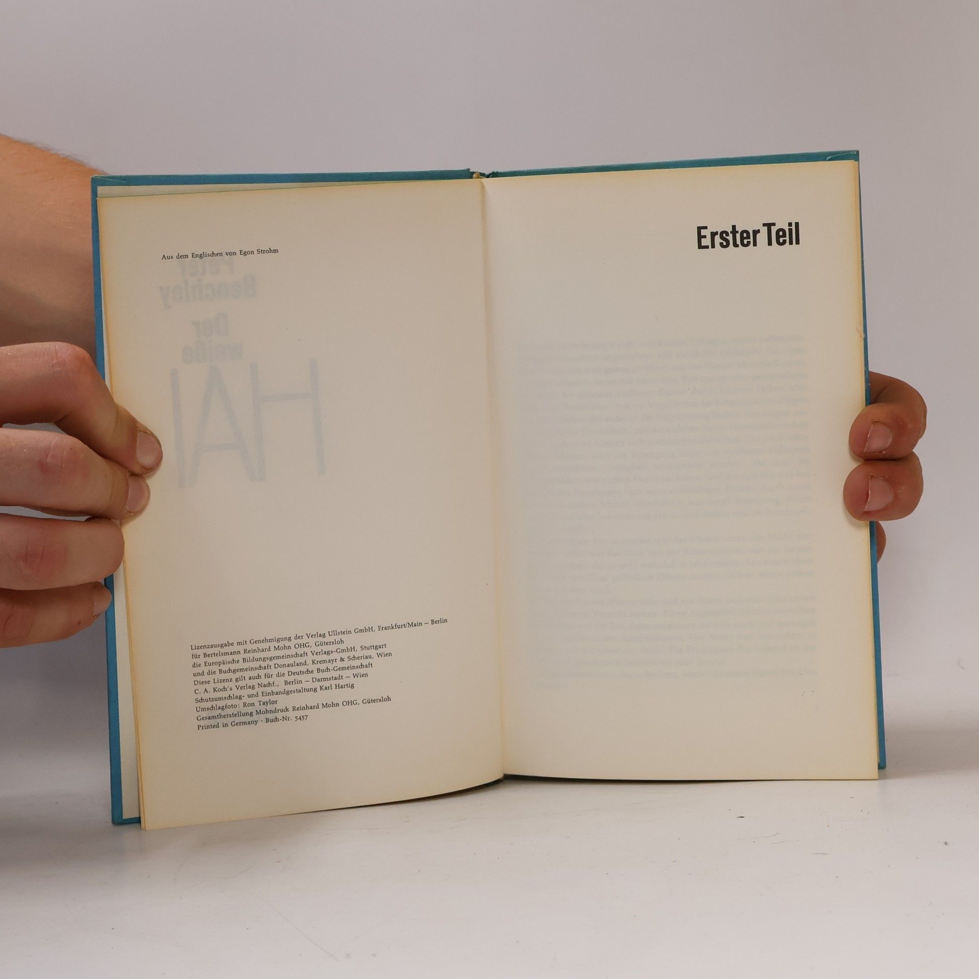Peter Benchley Der weiße Hai