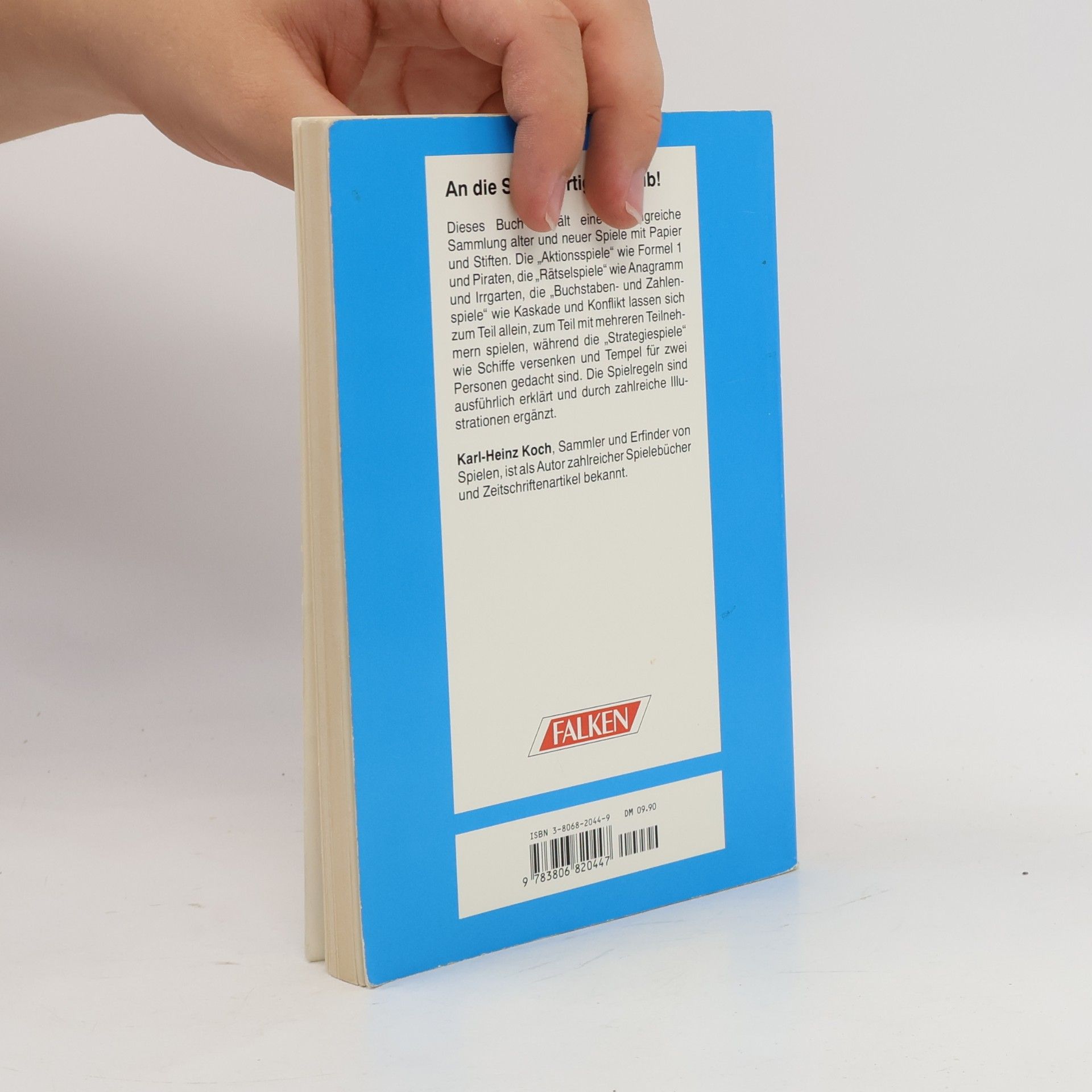 Karl Heinz Koch Spiele mit Papier und Bleistift