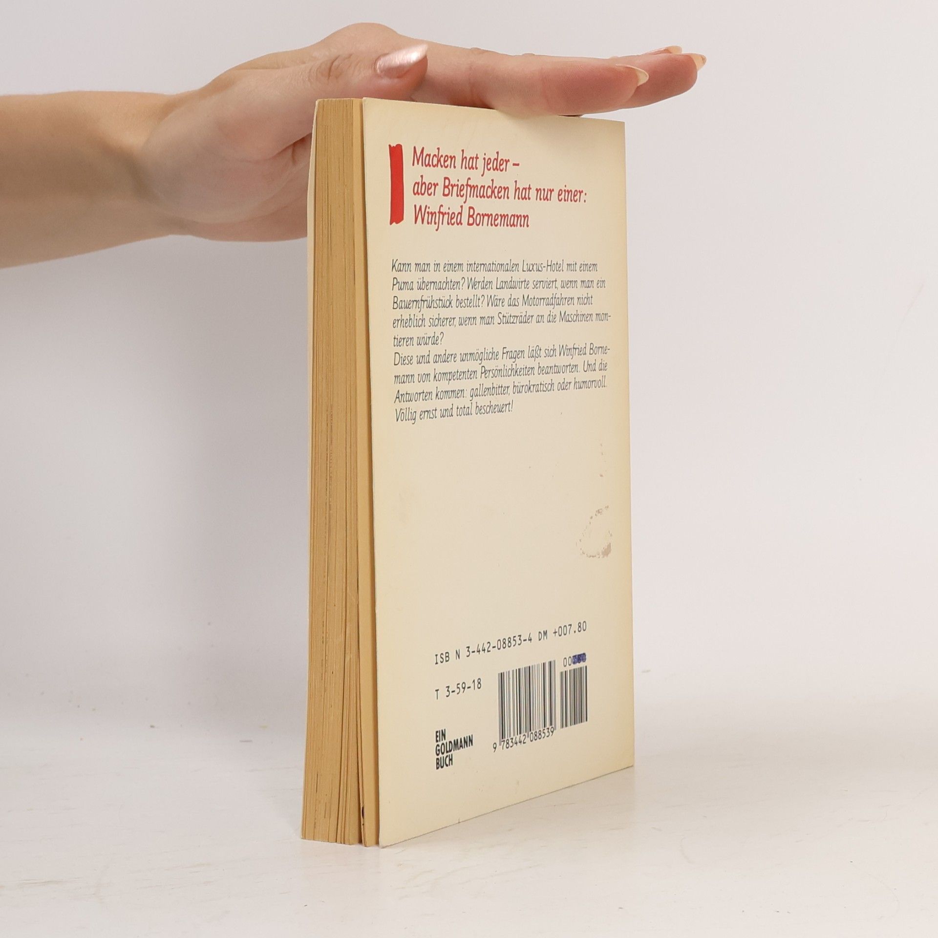 Winfried Bornemann Winfrieds Bornemanns Briefmacken 1