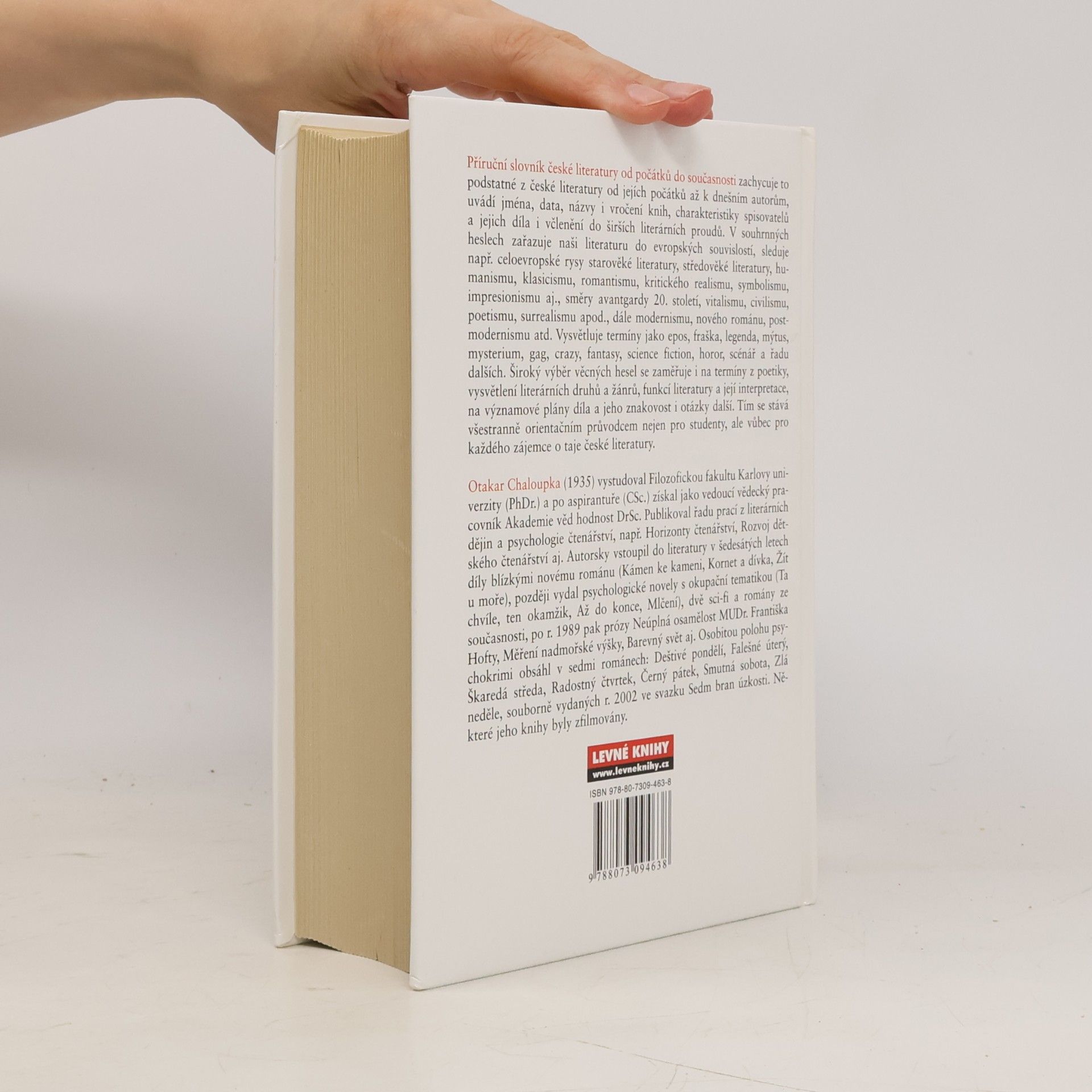 Otakar Chaloupka Příruční slovník české literatury. Od počátků do současnosti