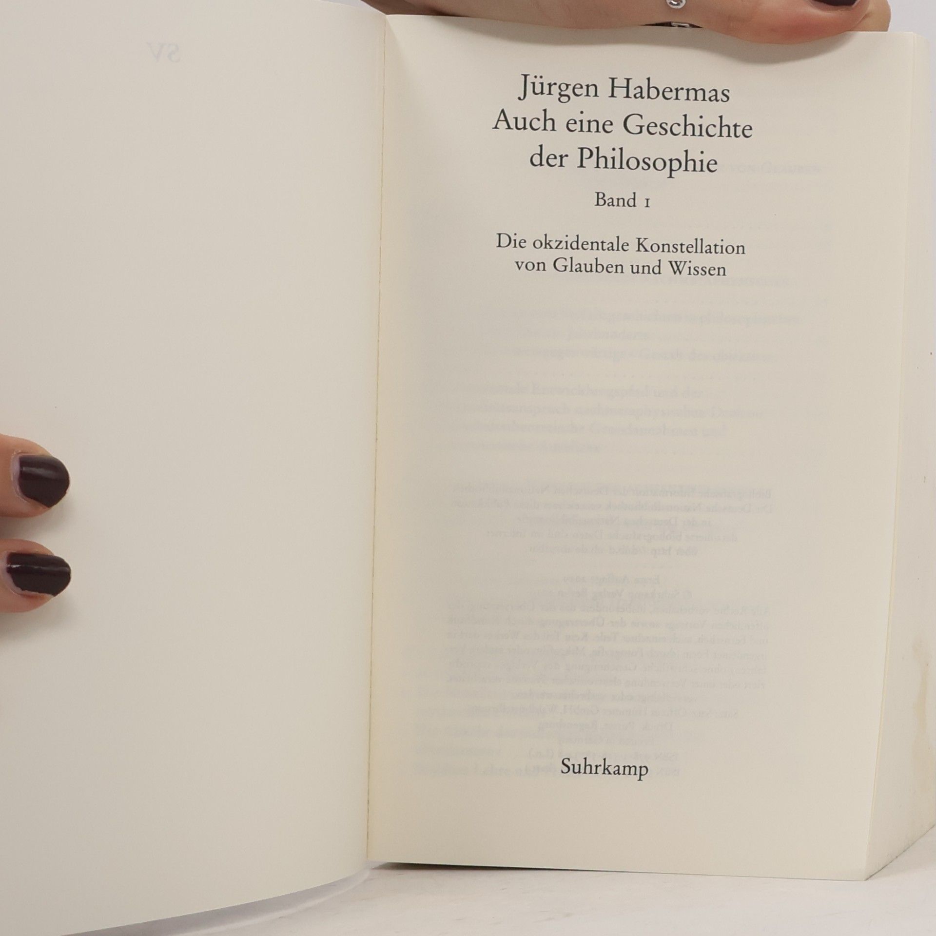 Jürgen Habermas Auch eine Geschichte der Philosophie