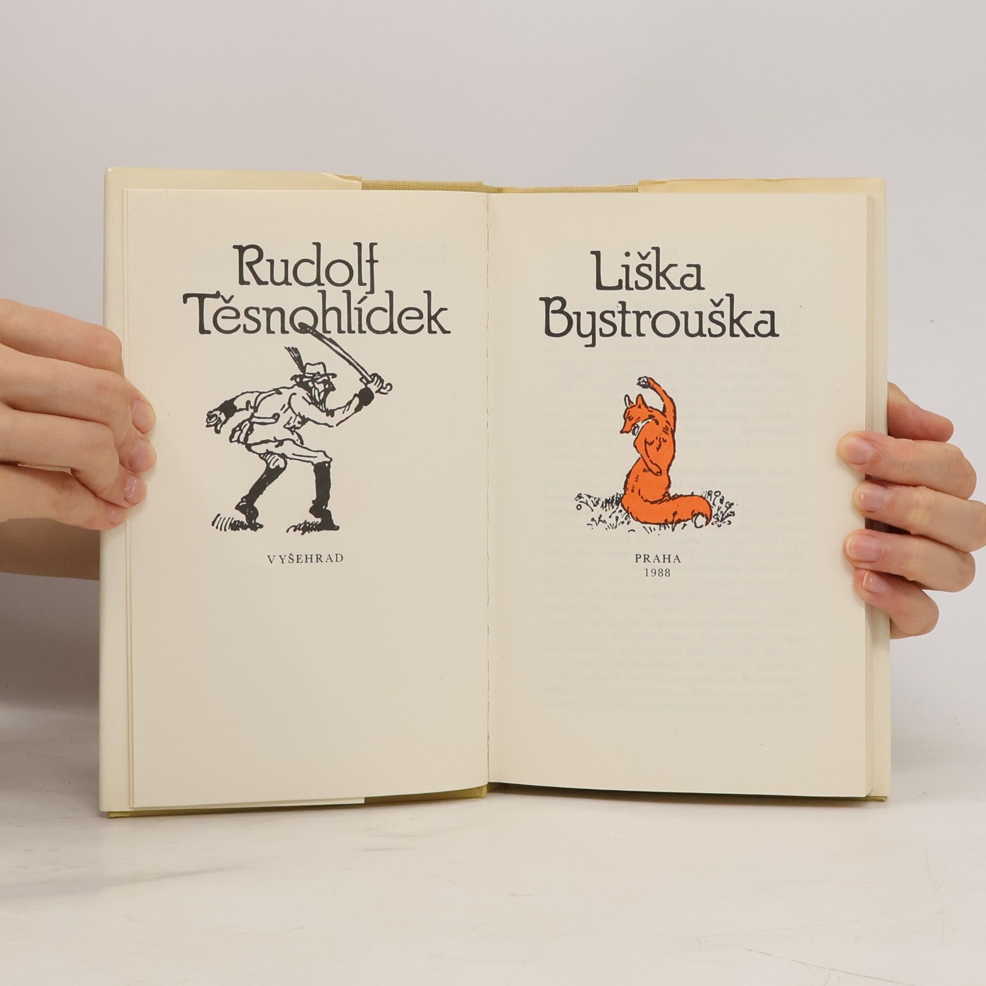 Rudolf Těsnohlídek Liška Bystrouška