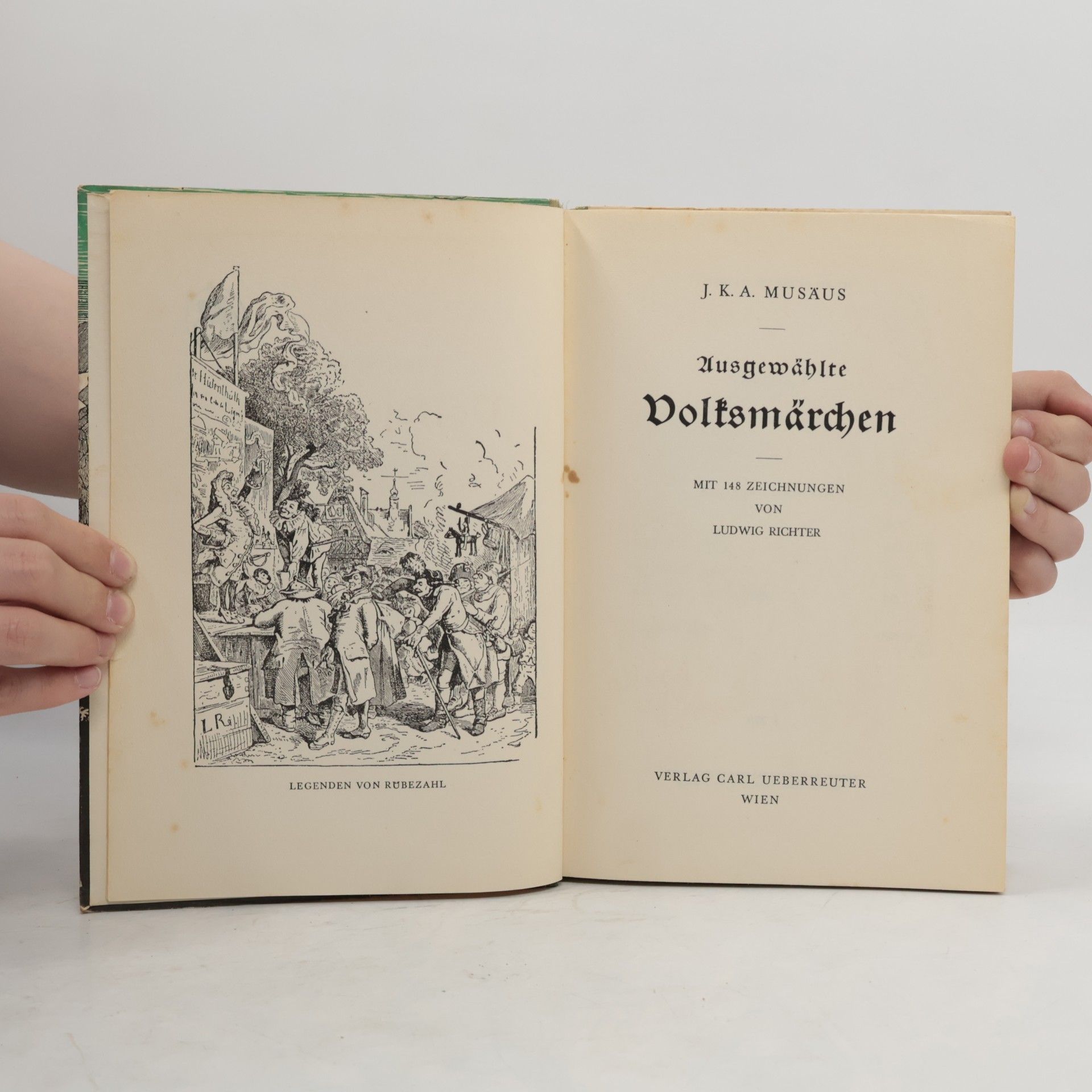 Johann K. A. Musäus Ausgewählte Volksmärchen