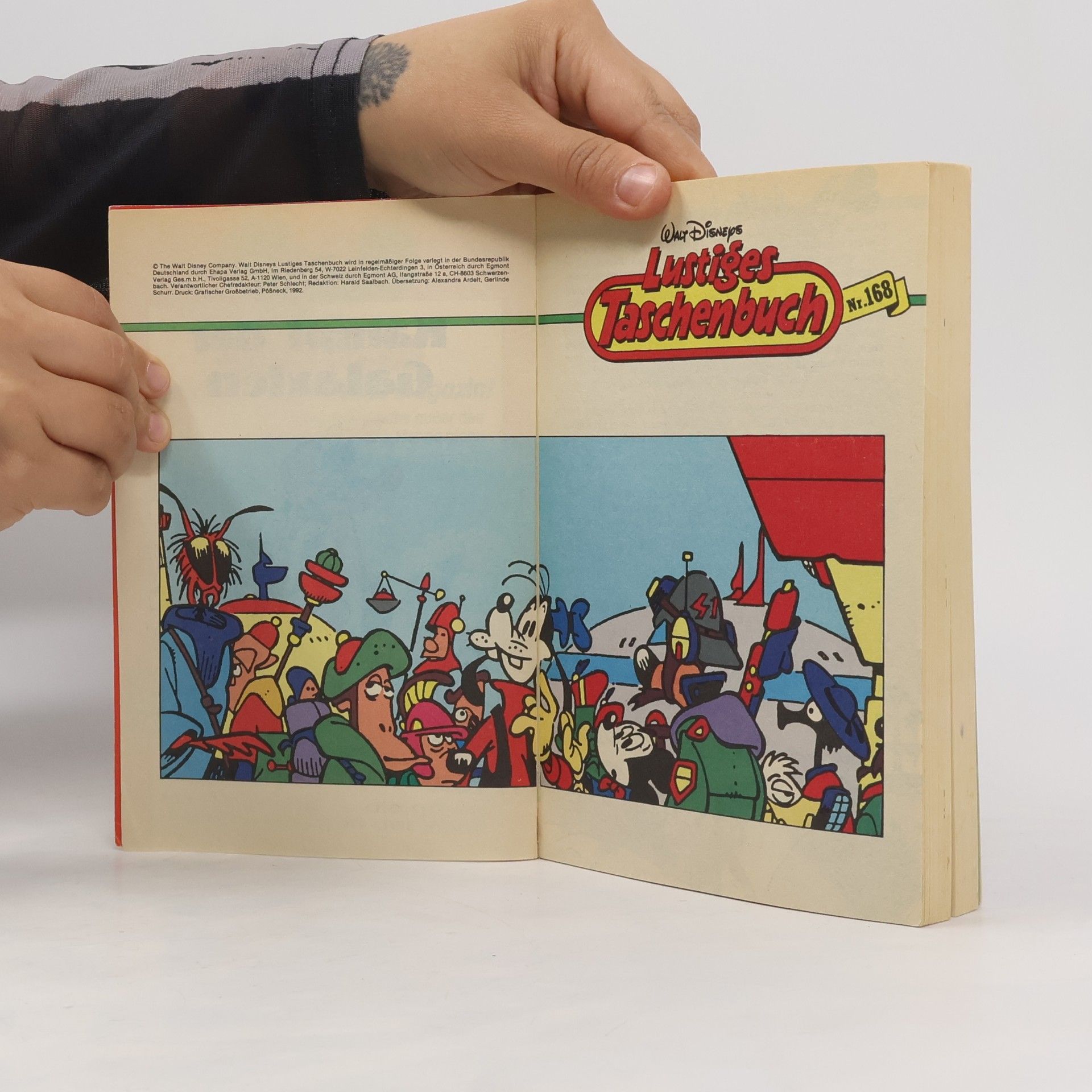 Kolektiv autorů Lustiges Taschenbuch Nr. 168