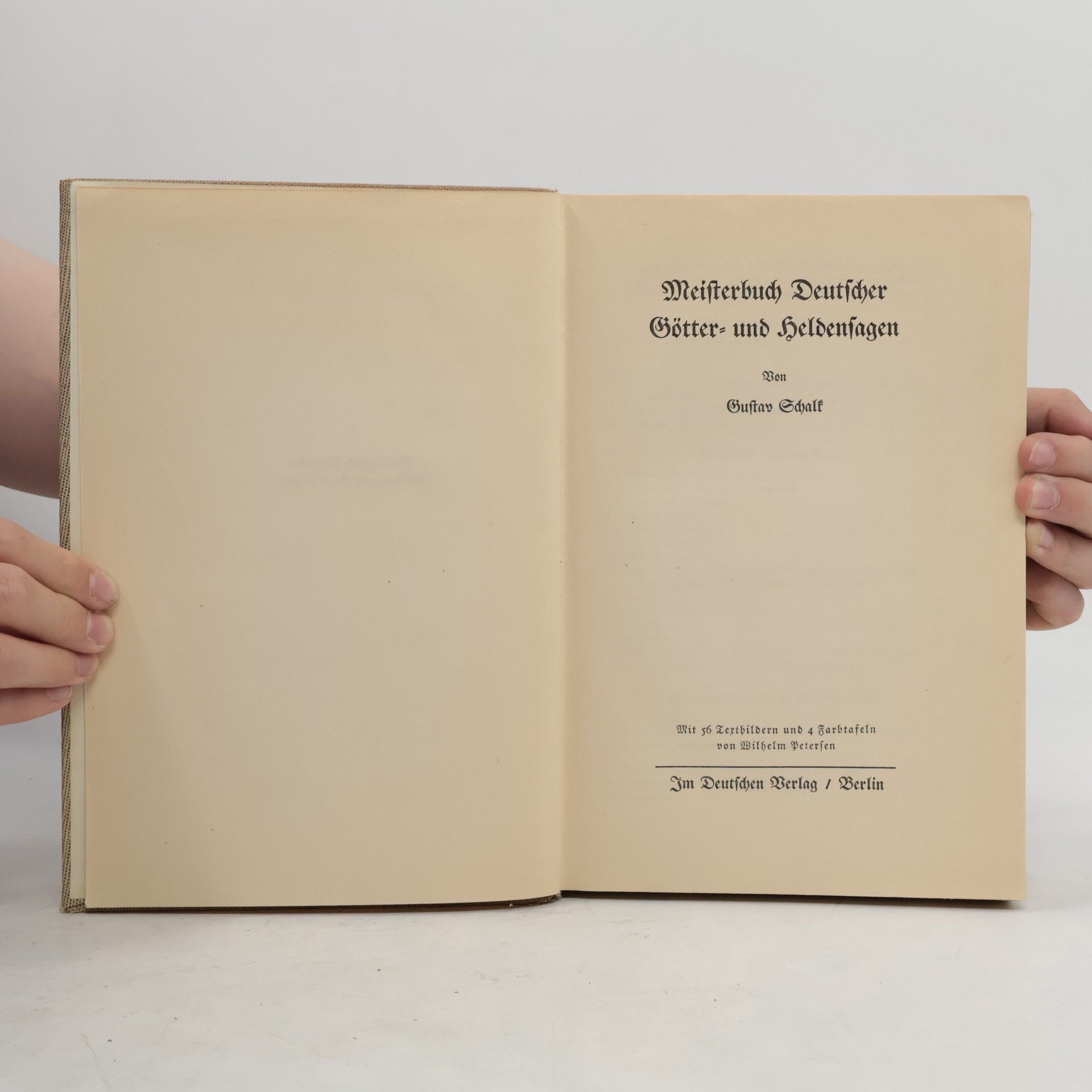 Gustav Schalk Meisterbuch deutscher Götter- und Heldensagen