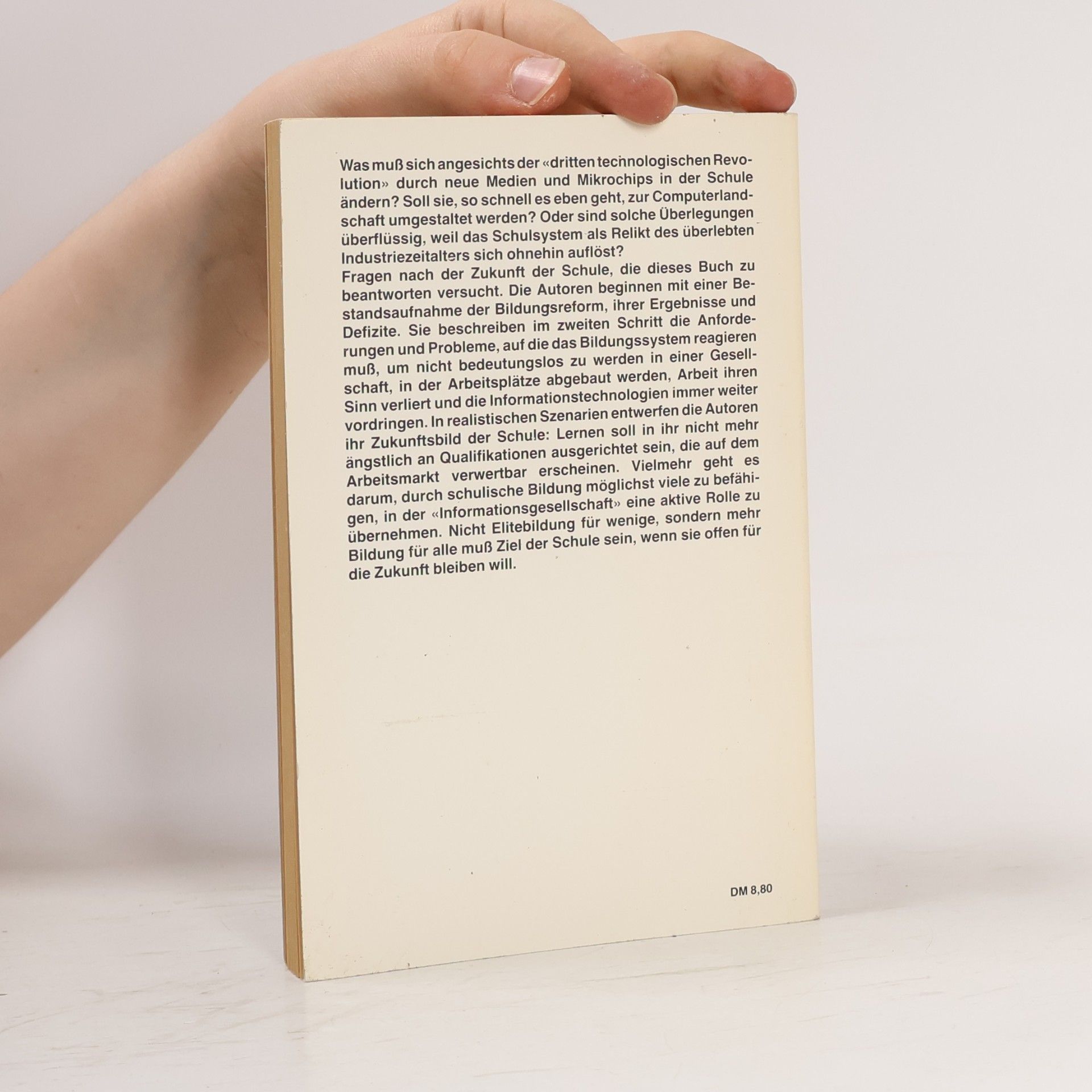 Klaus Klemm Rororo Sachbuch: Bildung für das Jahr 2000