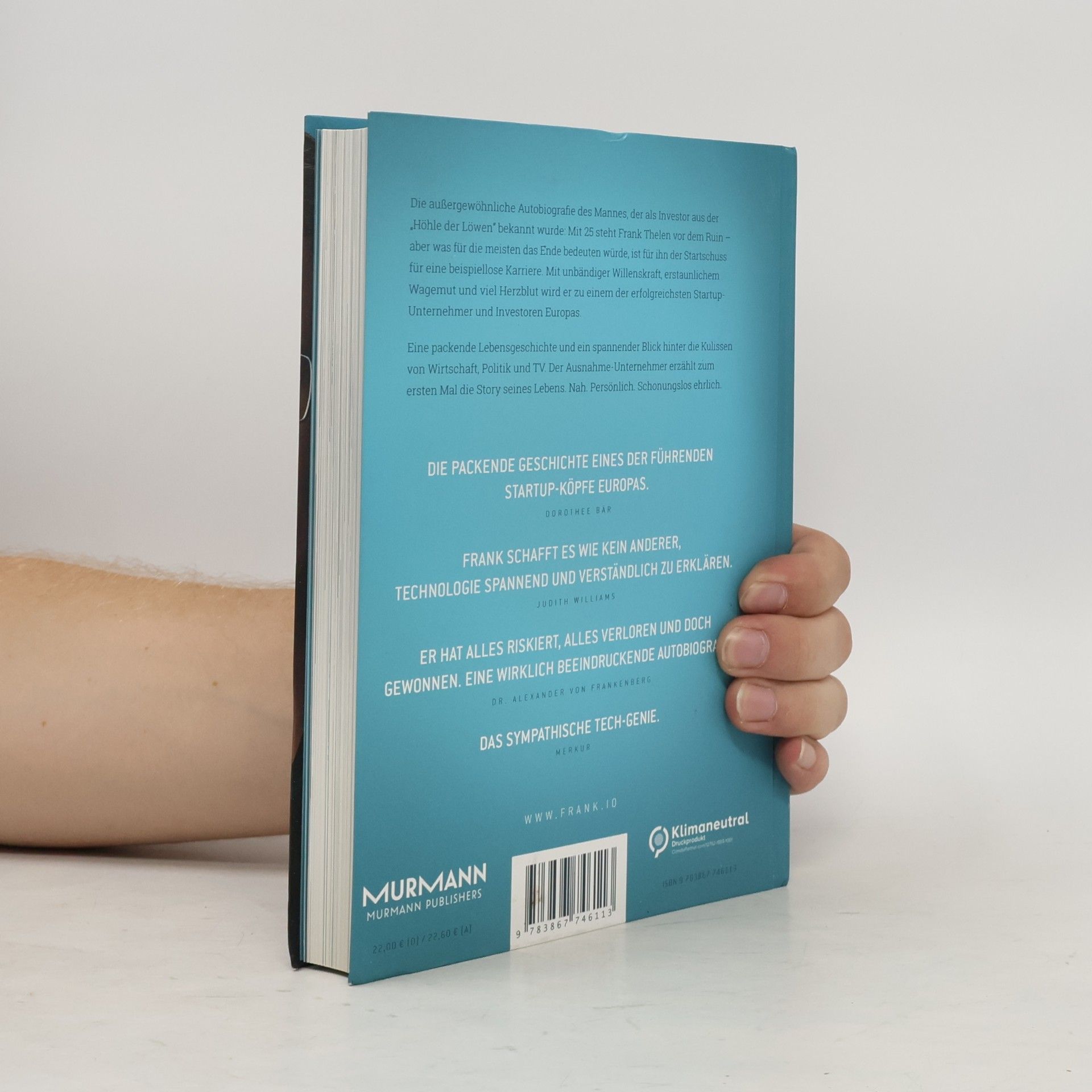 AA.VV. Frank Thelen: Die autobiografie