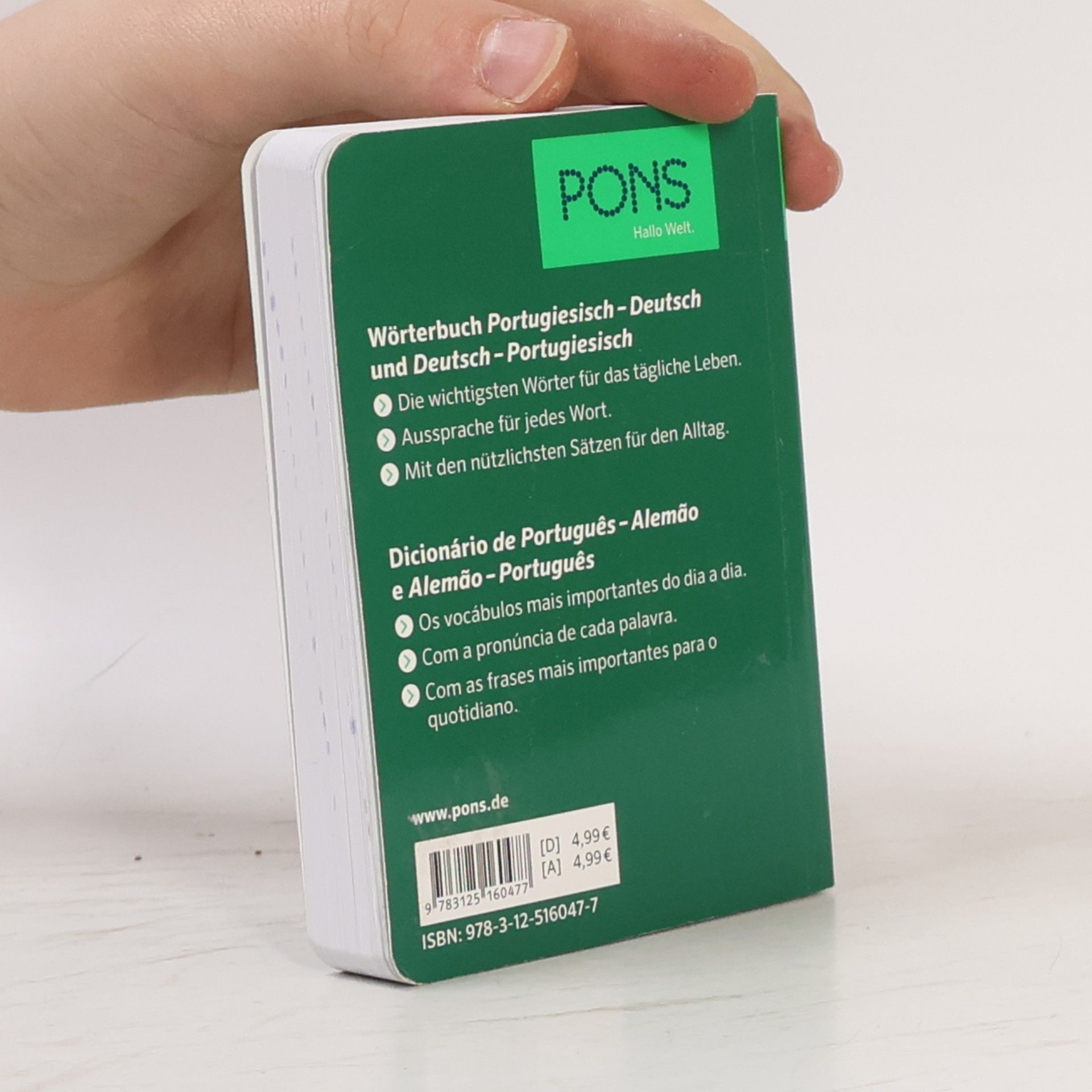 PONS Das kleine Wörterbuch Portugiesisch