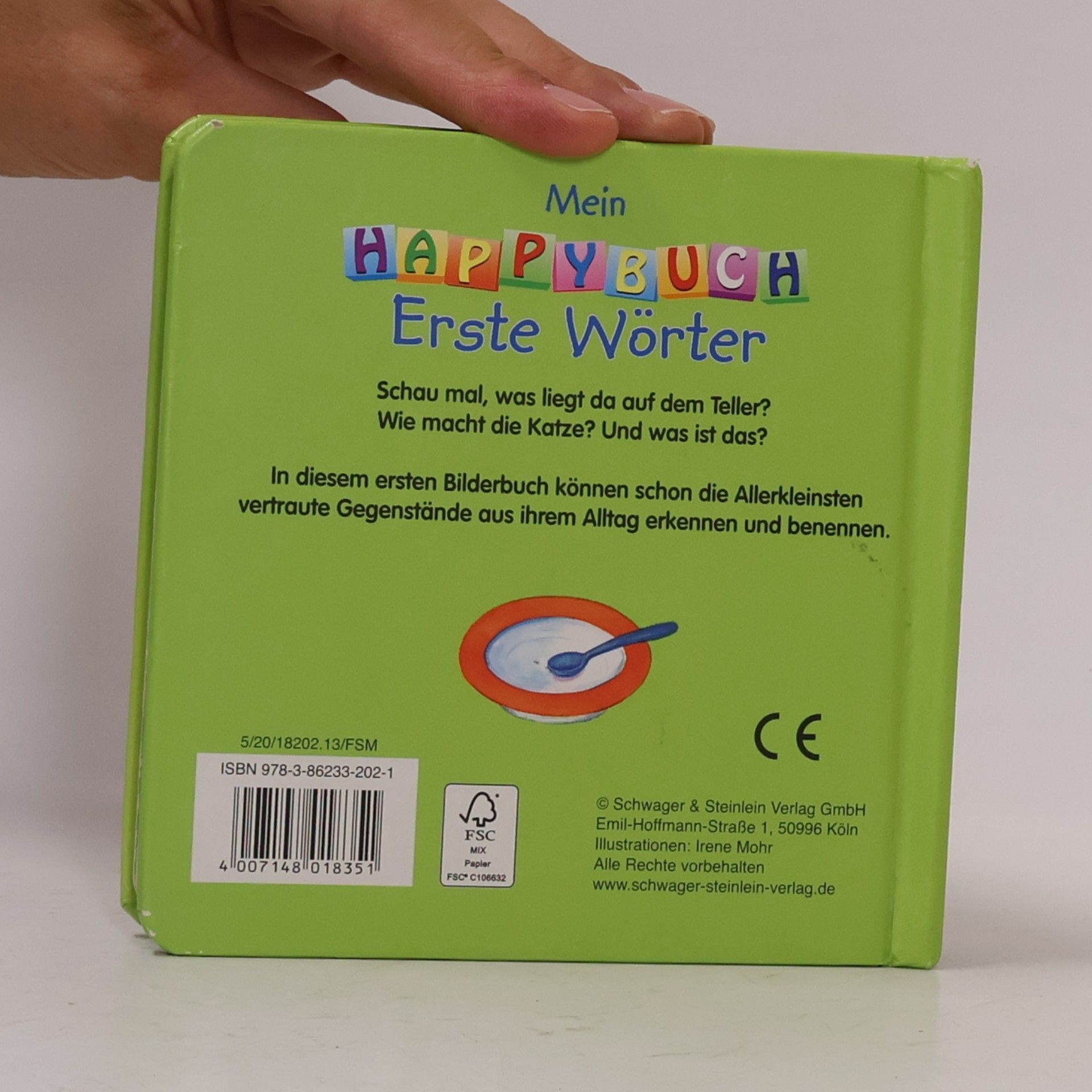 Irene Mohr Mein Happybuch. Erste Wörter