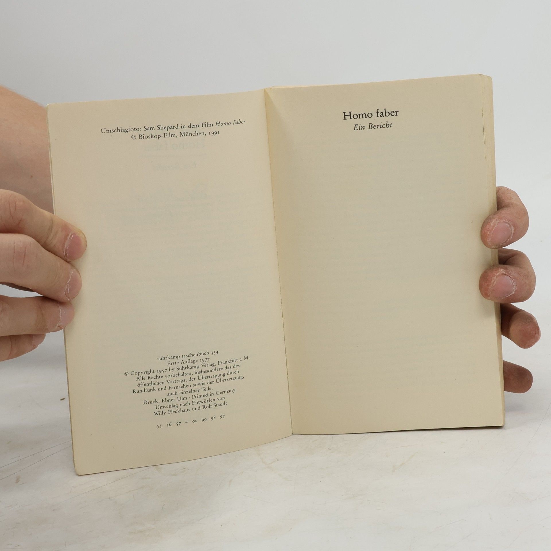 Max Frisch Homo faber