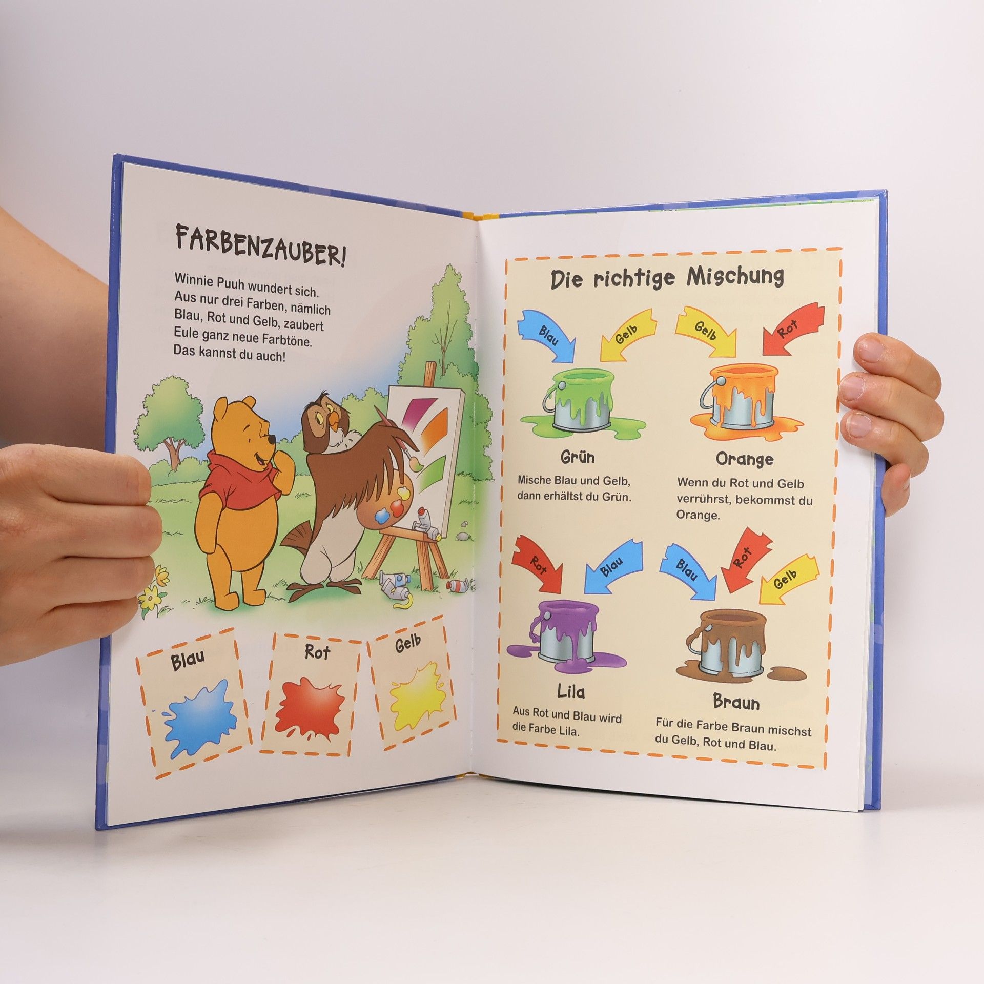 Collectif d'auteurs Winnie Puuh. Entdecke Farben
