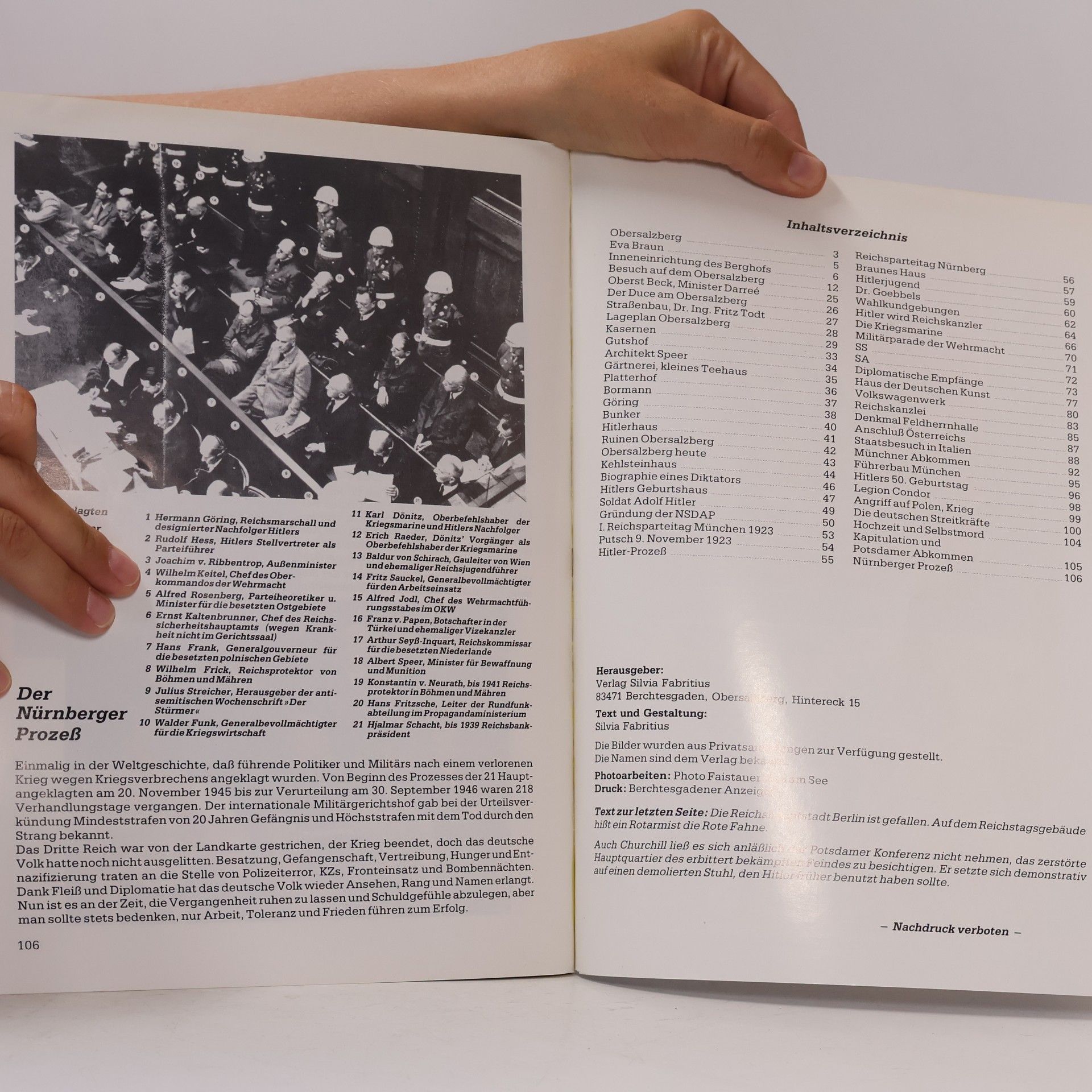 Silvia Fabritius Obersalzberg vor und nach der Zerstörung: Biographie des 3. Reiches