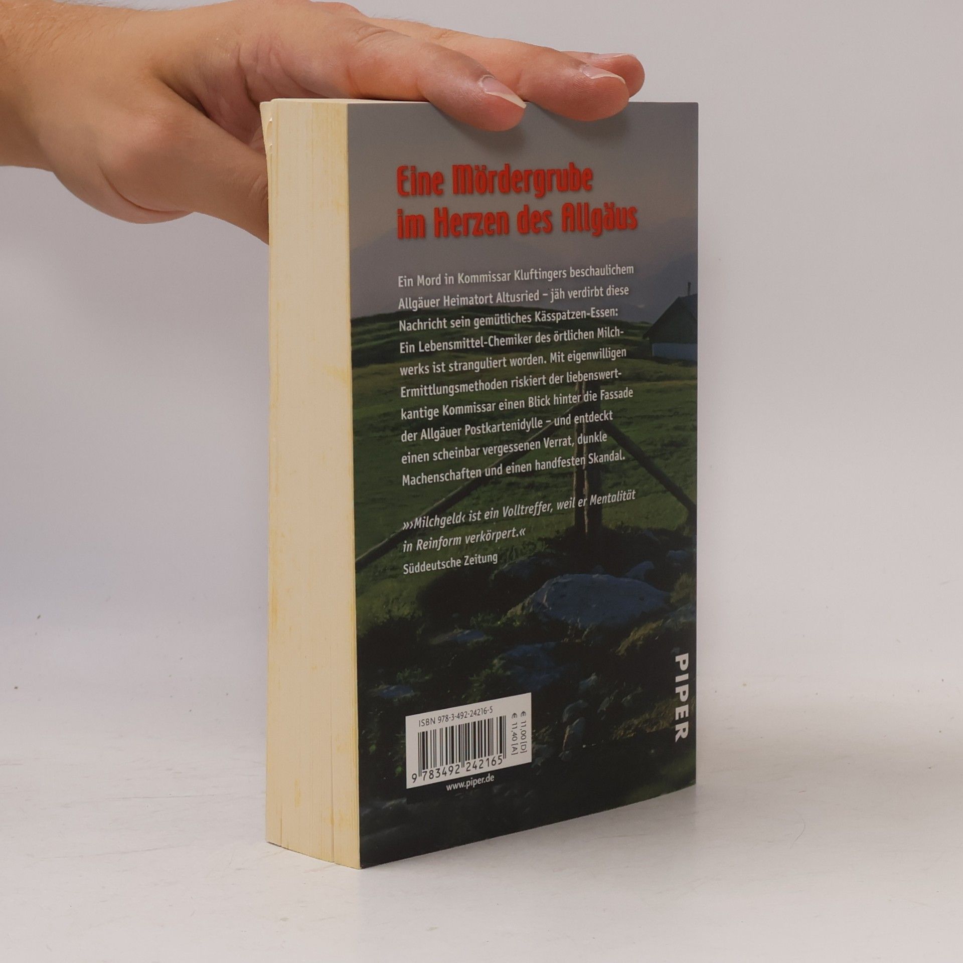 Volker Klüpfel Milchgeld