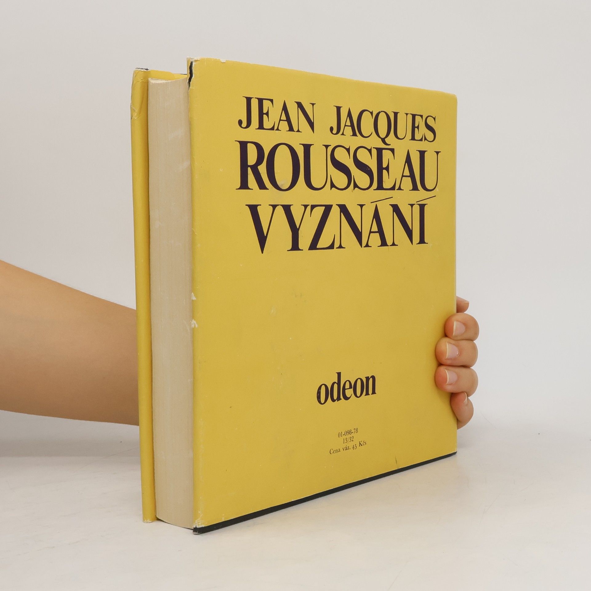 Jean-Jacques Rousseau Vyznání