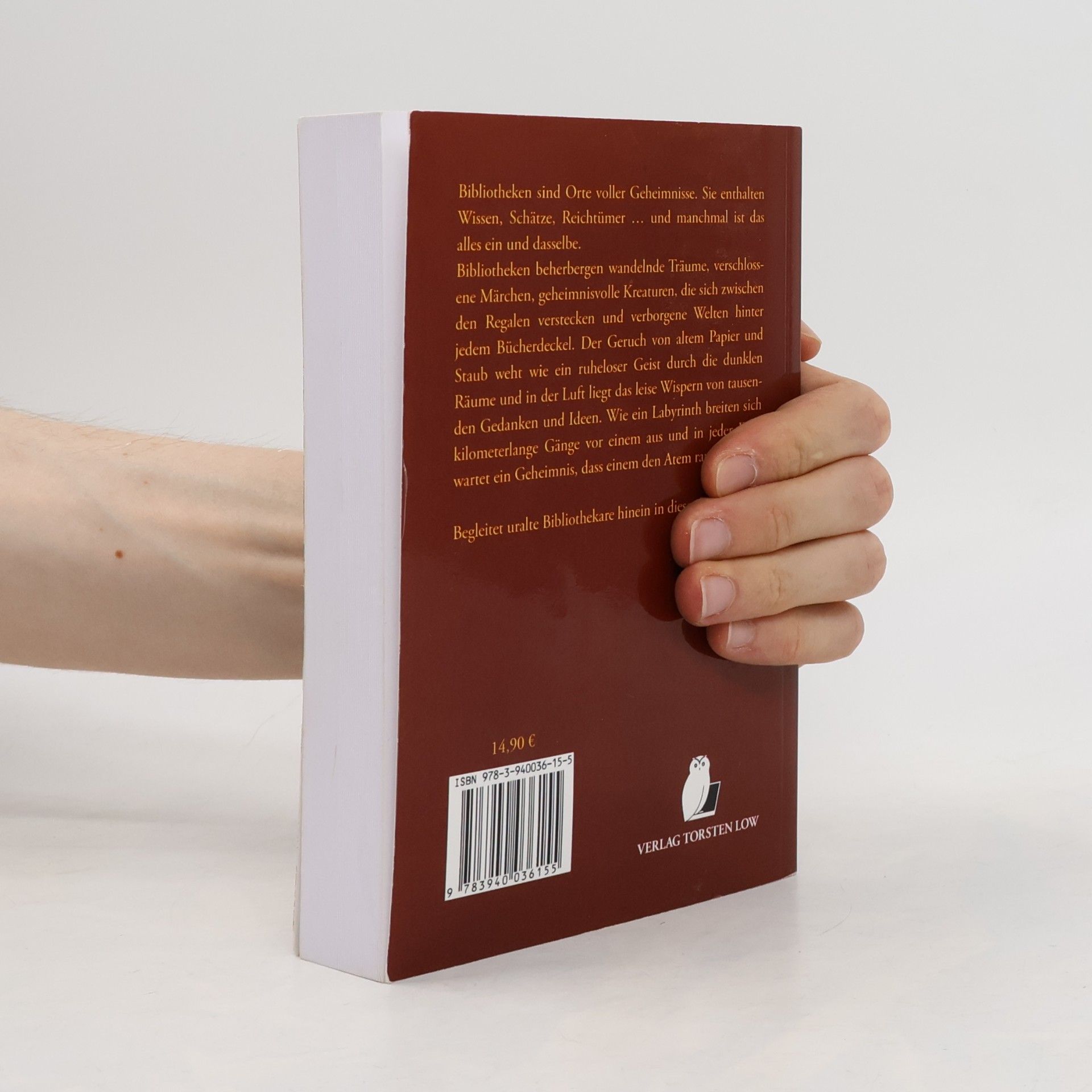 Carolin Gmyrek Geheimnisvolle Bibliotheken