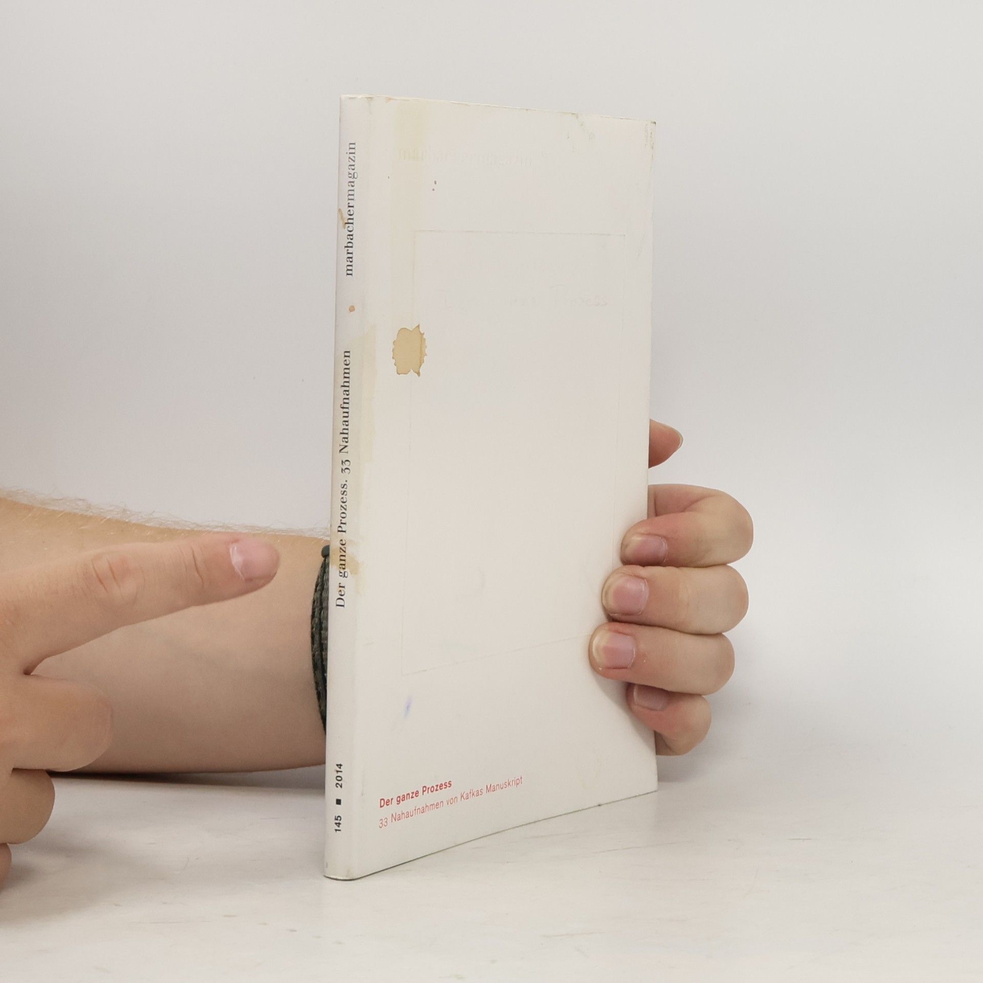 Dietmar Jaegle Marbacher Magazin - 145: Der ganze Prozess