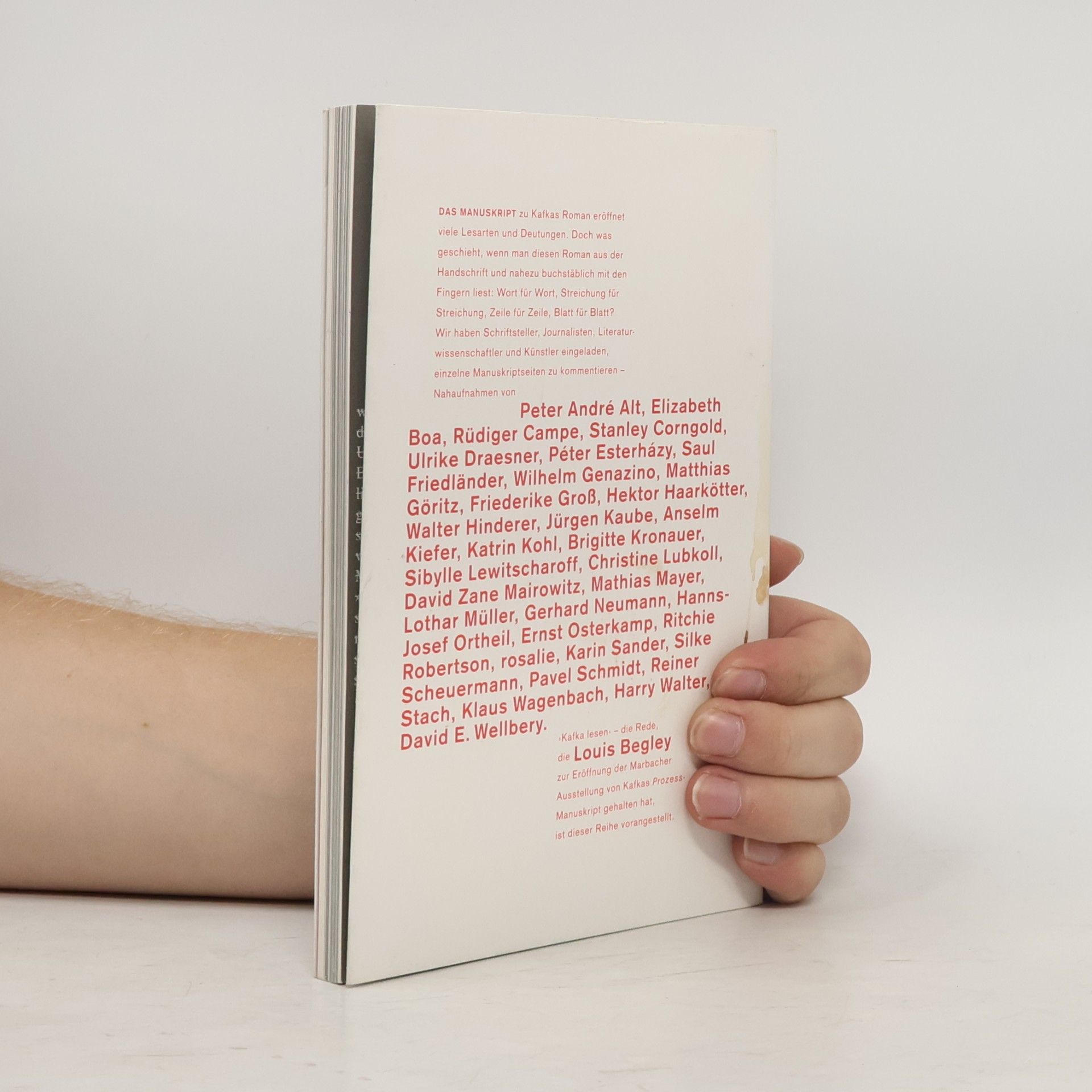 Dietmar Jaegle Marbacher Magazin - 145: Der ganze Prozess