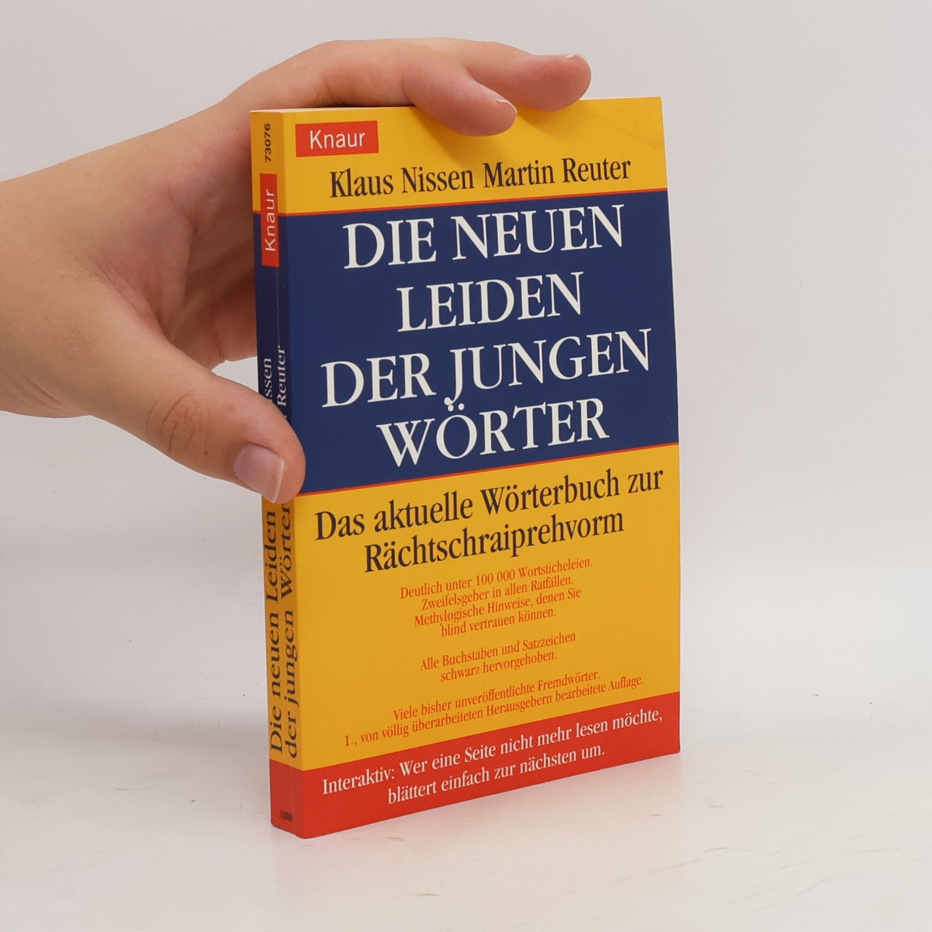 Klaus Nissen Die neuen Leiden der jungen Wörter