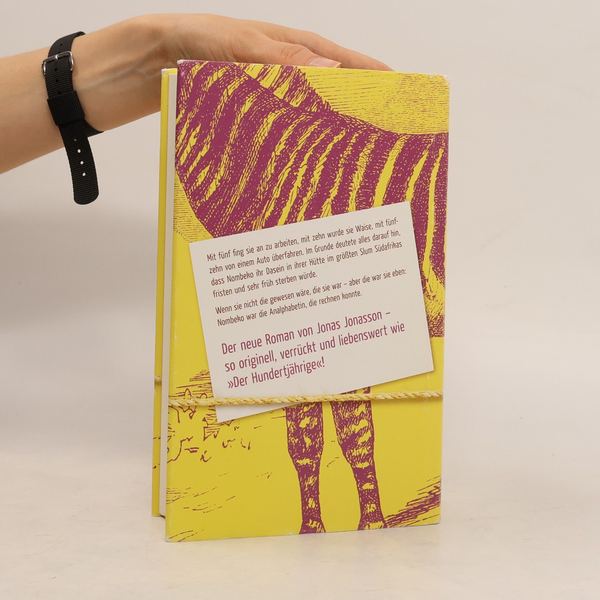 Jonas Jonasson Die Analphabetin, die rechnen konnte