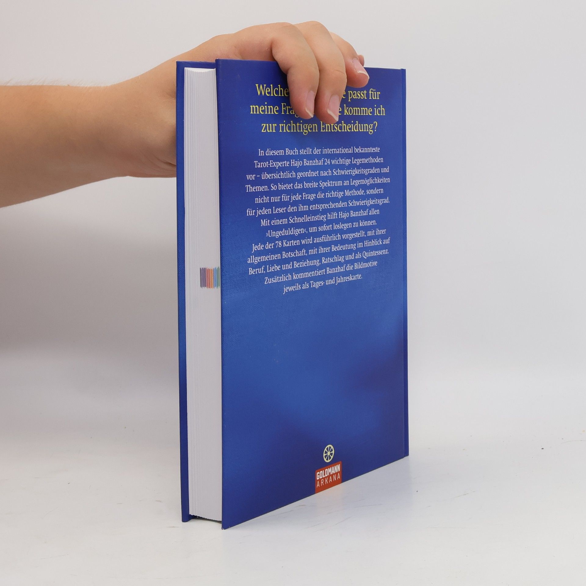 Hajo Banzhaf Gut beraten mit Tarot