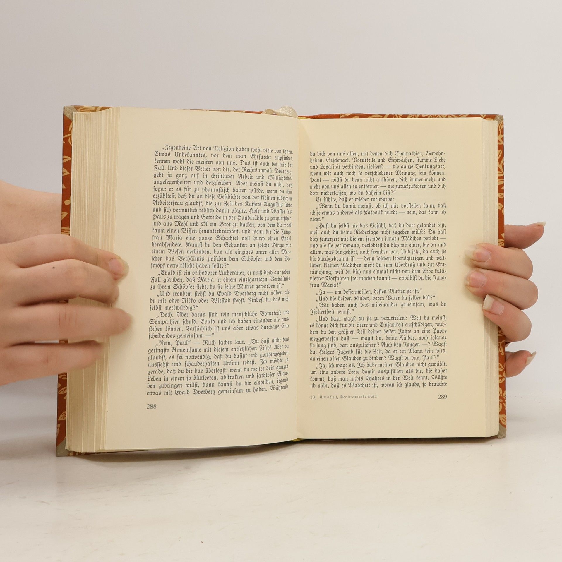 Sigrid Undset Der brennende Busch