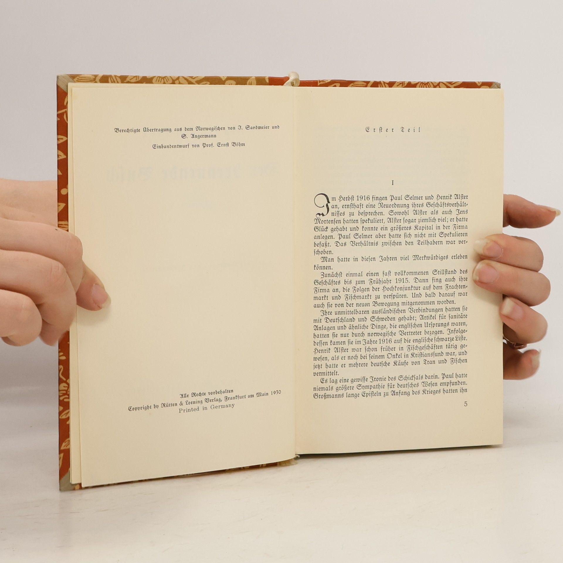 Sigrid Undset Der brennende Busch