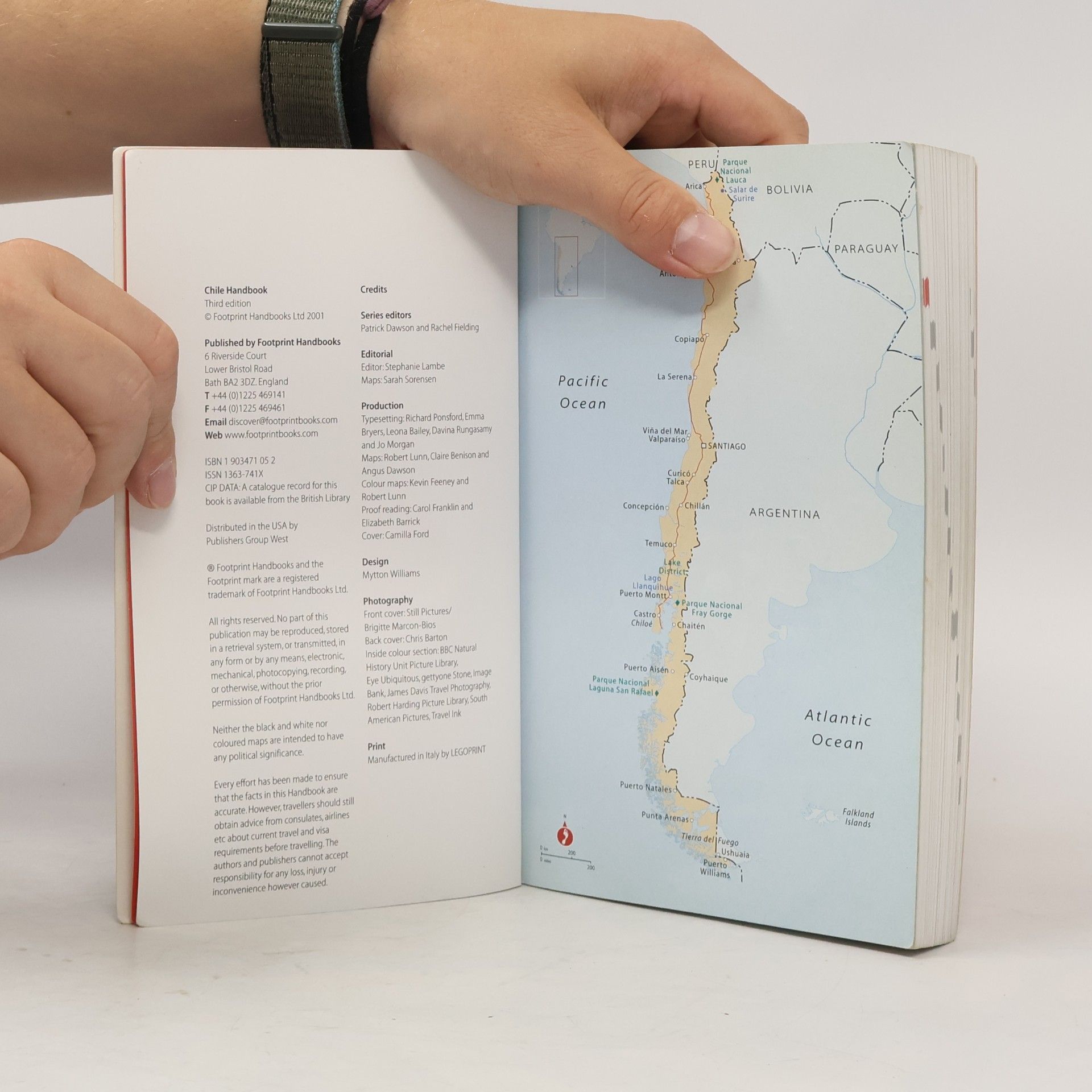 Toby Green Footprint Chile Handbook - 3rd Edition