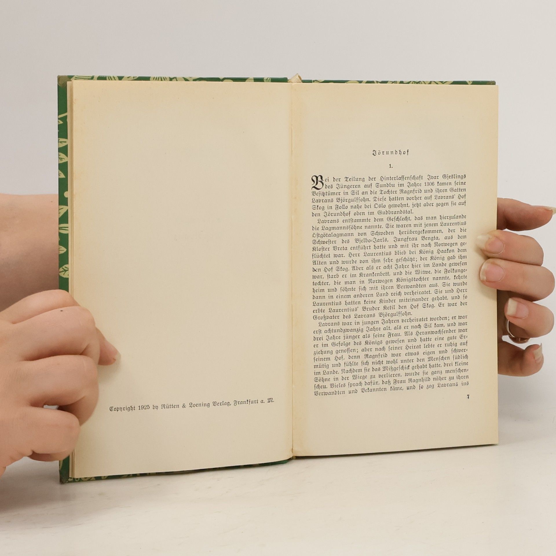 Sigrid Undset Kristin Lavranstochter 1