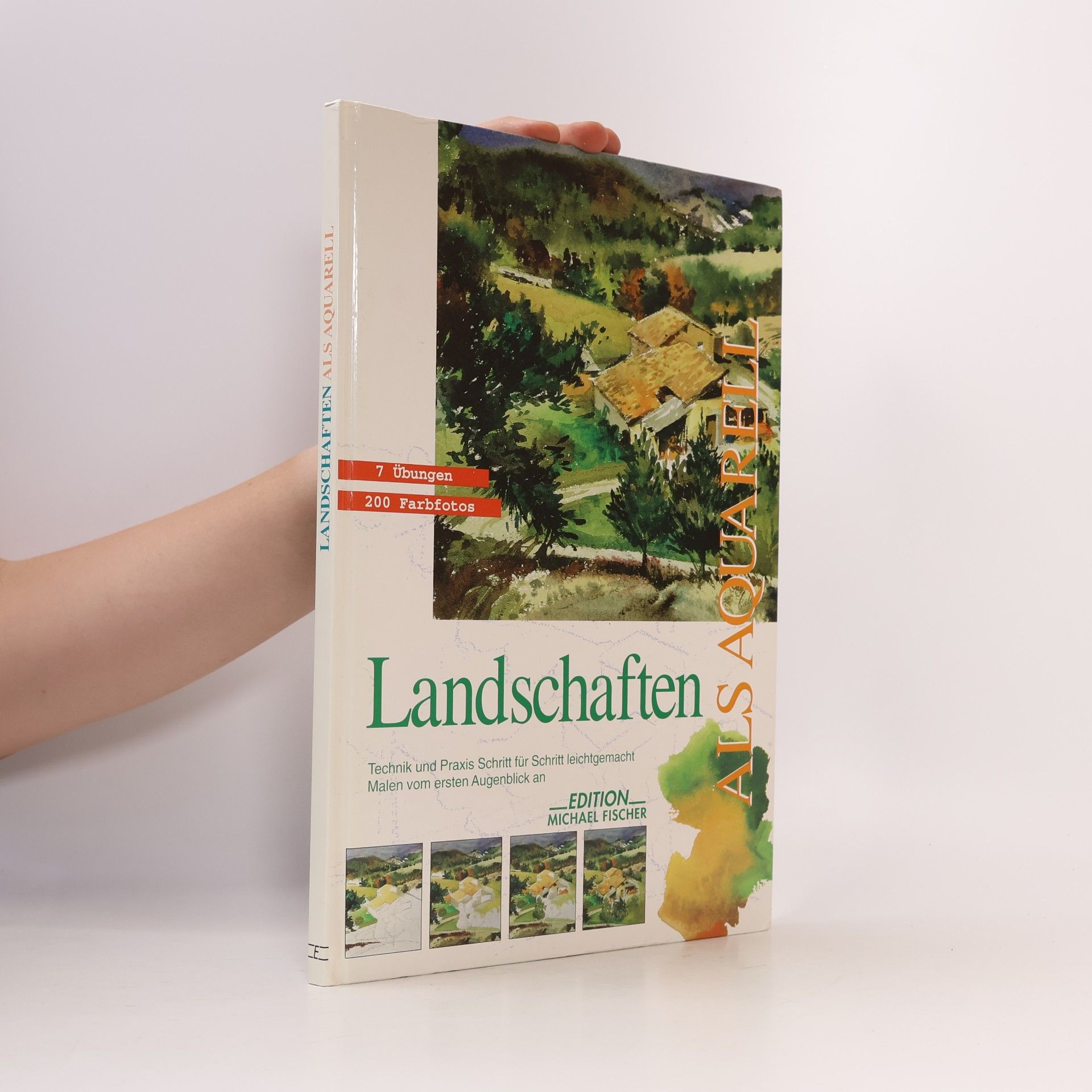 Jordi Vigué i Viñas Landschaften als Aquarell
