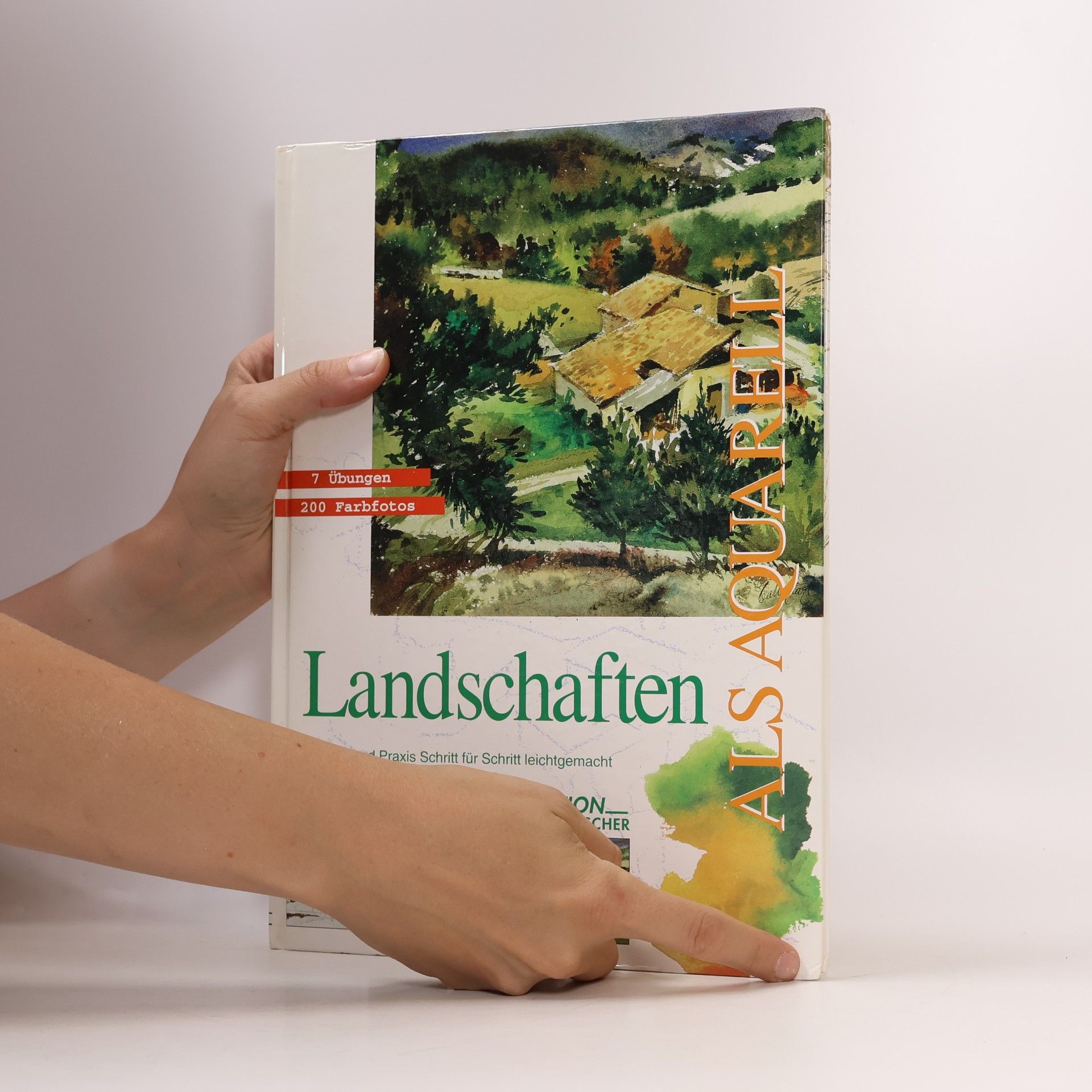 Jordi Vigué i Viñas Landschaften als Aquarell