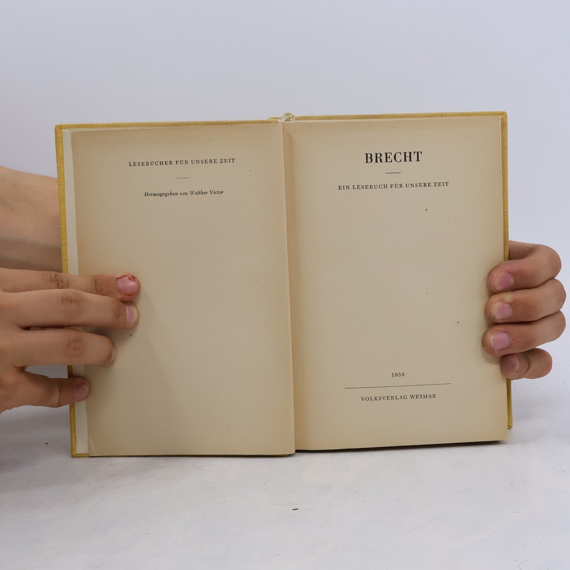 Bertolt Brecht Brech. Ein Lesebuch für unsere Zeit