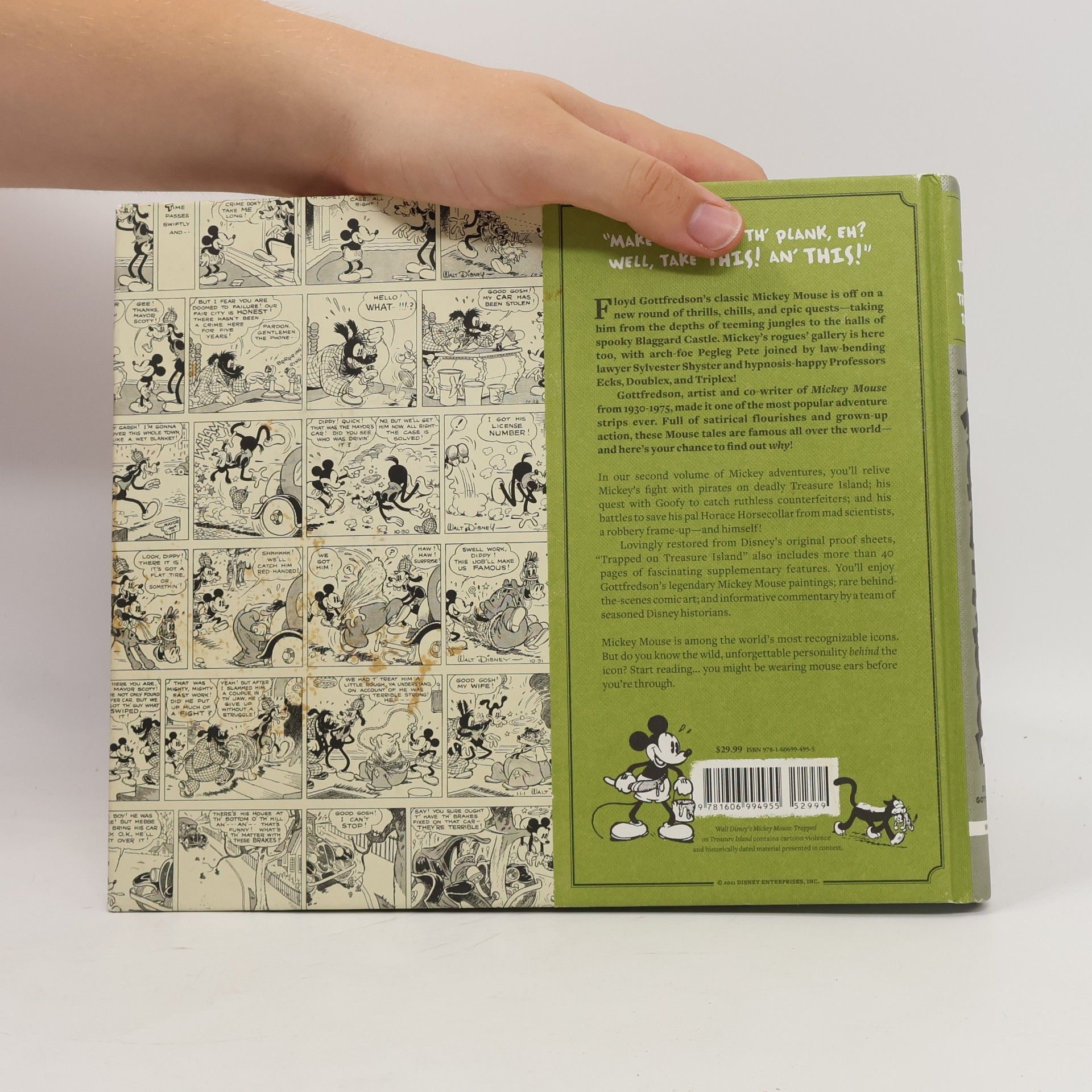 Floyd Gottfredson Walt Disney's Mickey Mouse: Trapped on Treasure Island
