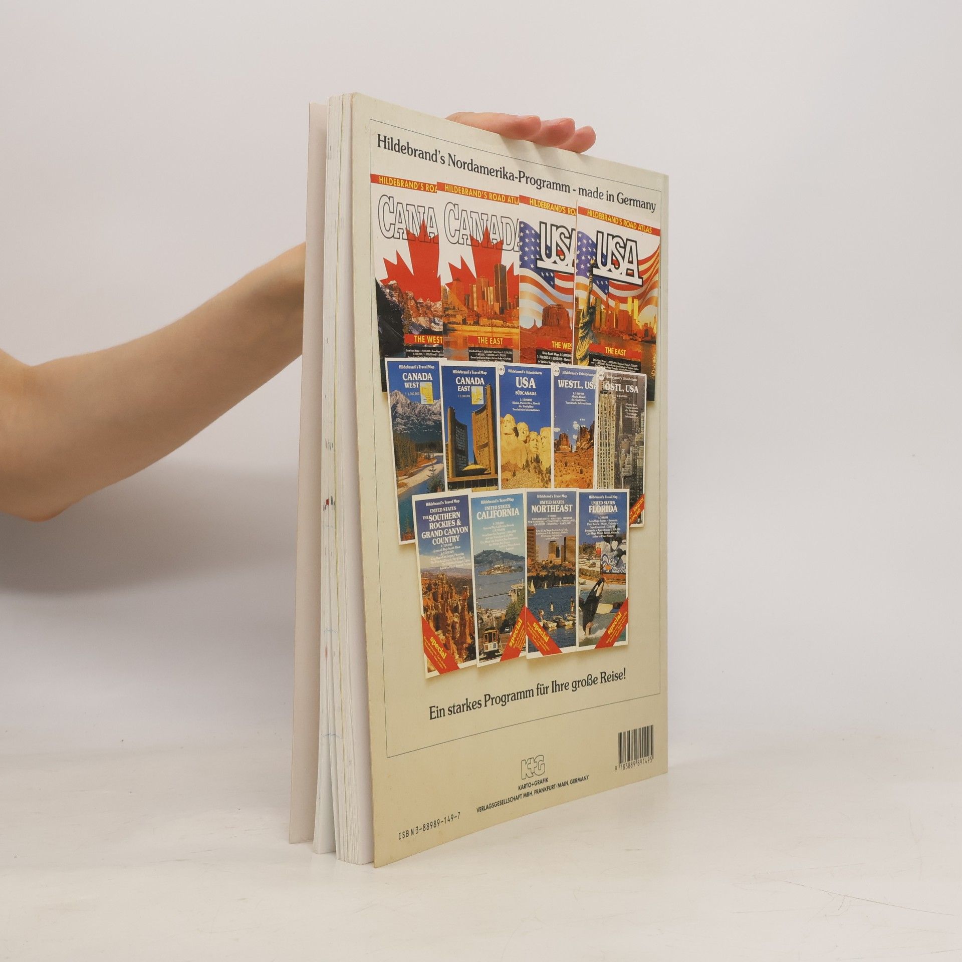 Hildebrand's Road Atlas Canada the West