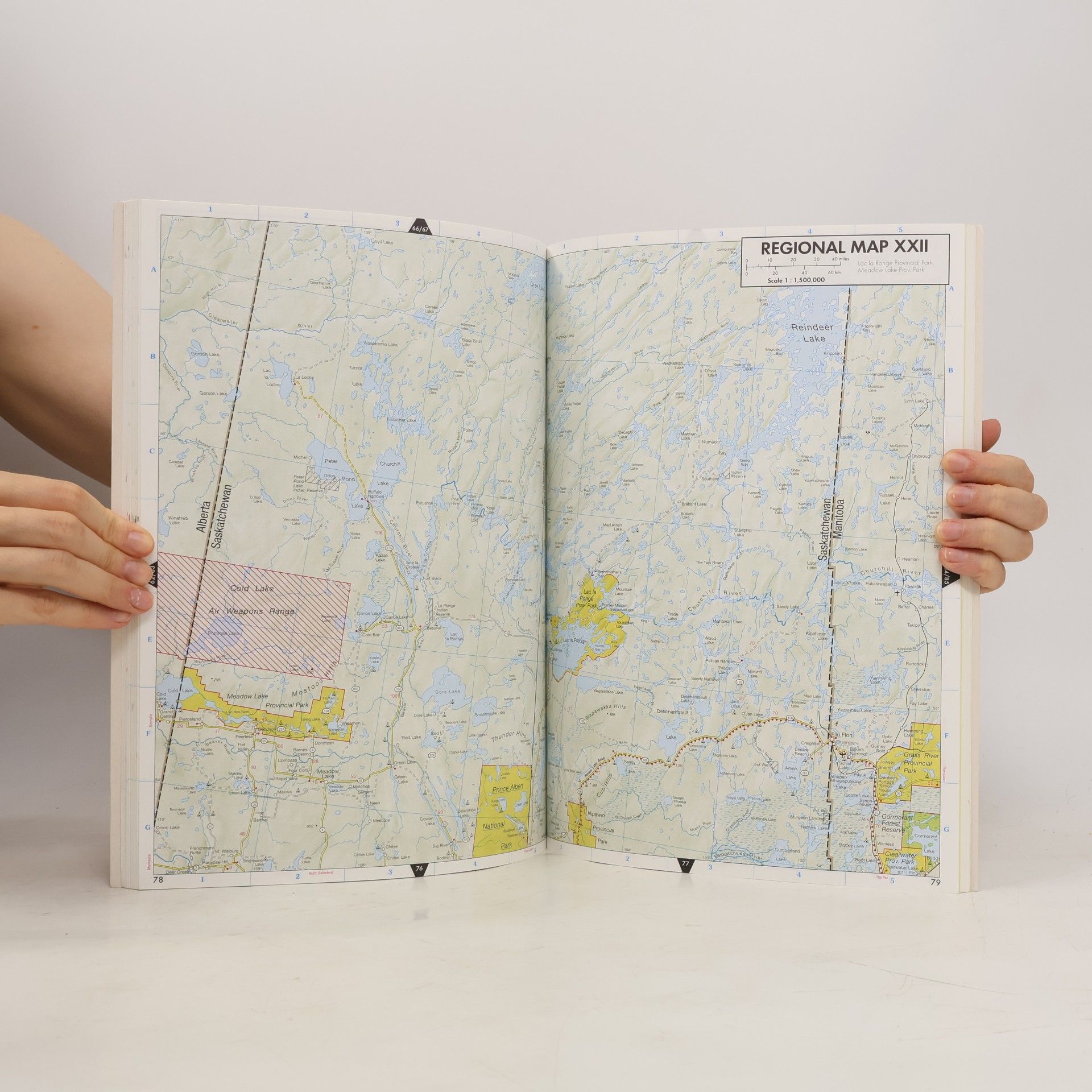 Hildebrand's Road Atlas Canada the West