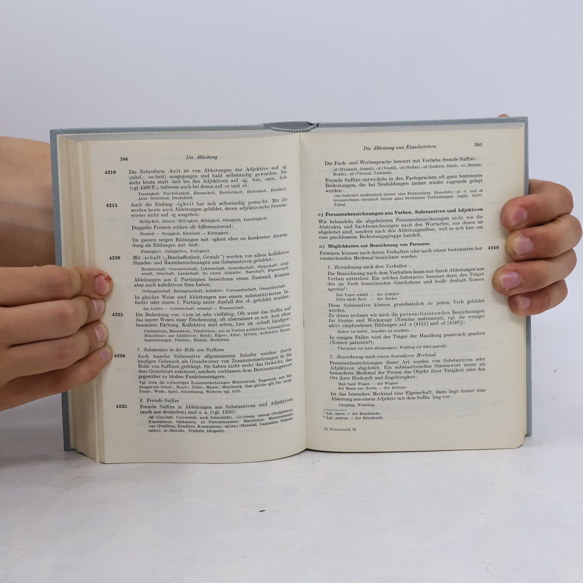 Paul Grebe Der Große Duden Grammatik 4. Grammatik
