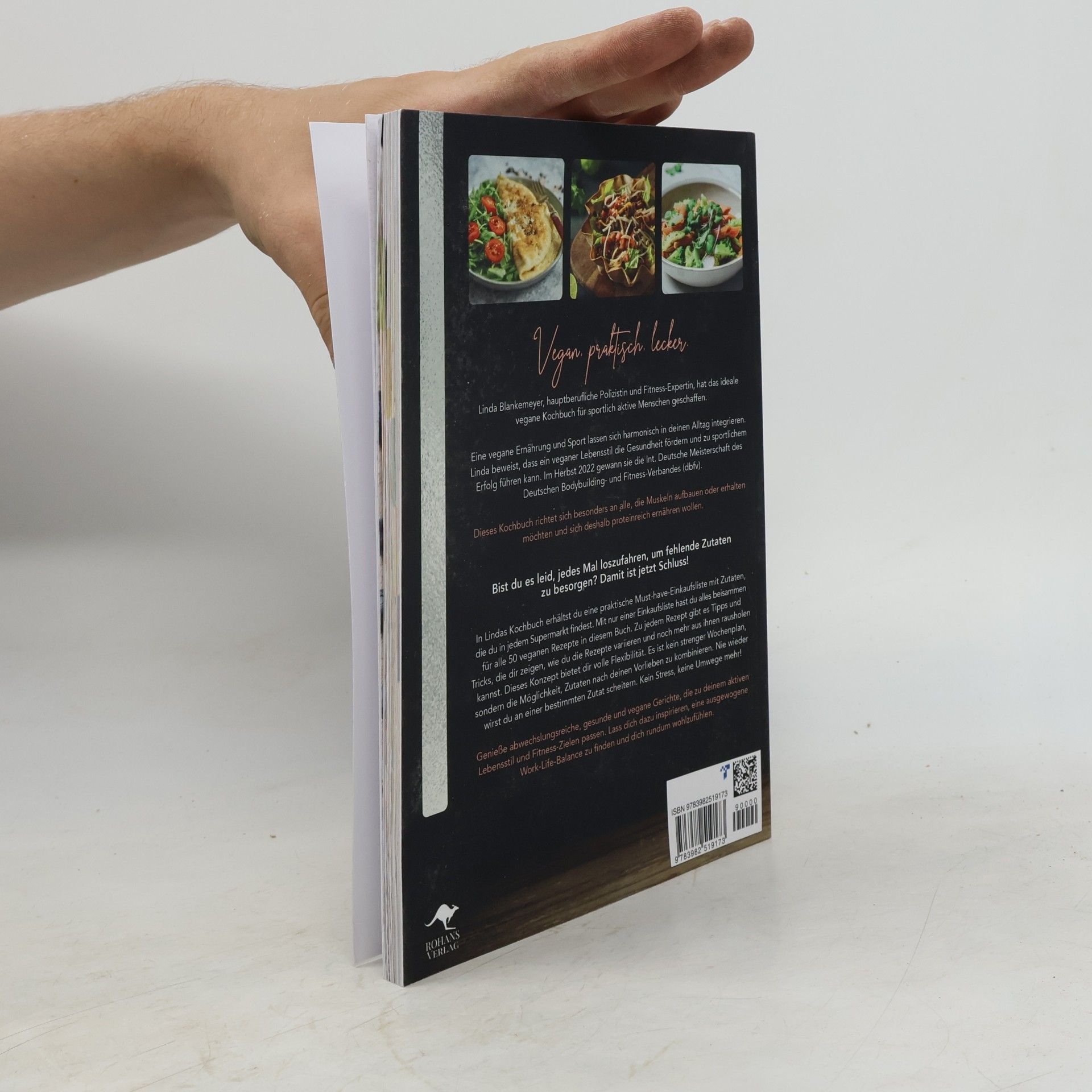 Blankemeyer Linda Lindas veganes Fitnesskochbuch – Alles, was du brauchst, mit nur 1 Einkaufsliste!