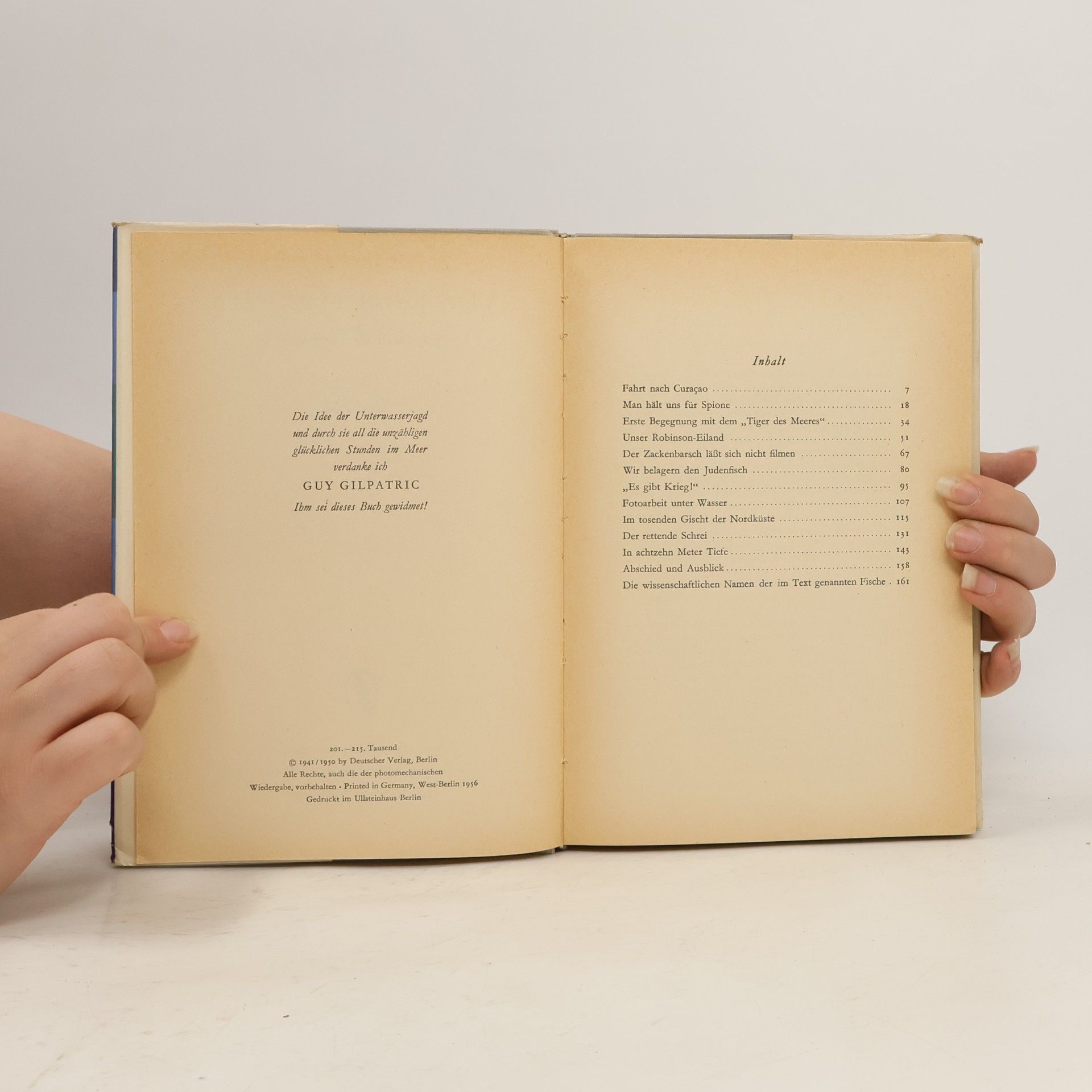 Hans Hass Unter Korallen und Haien. Abenteuer in der Karibischen See