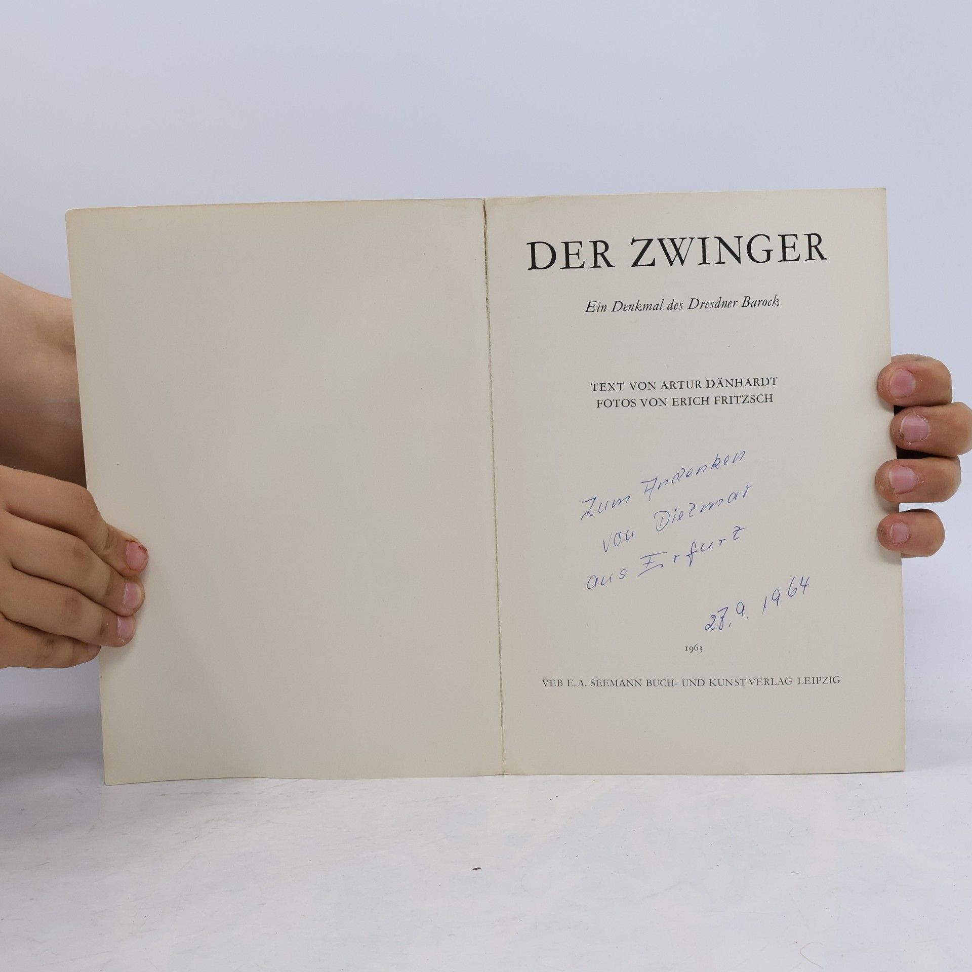 Artur Danhardt Der Zwinger