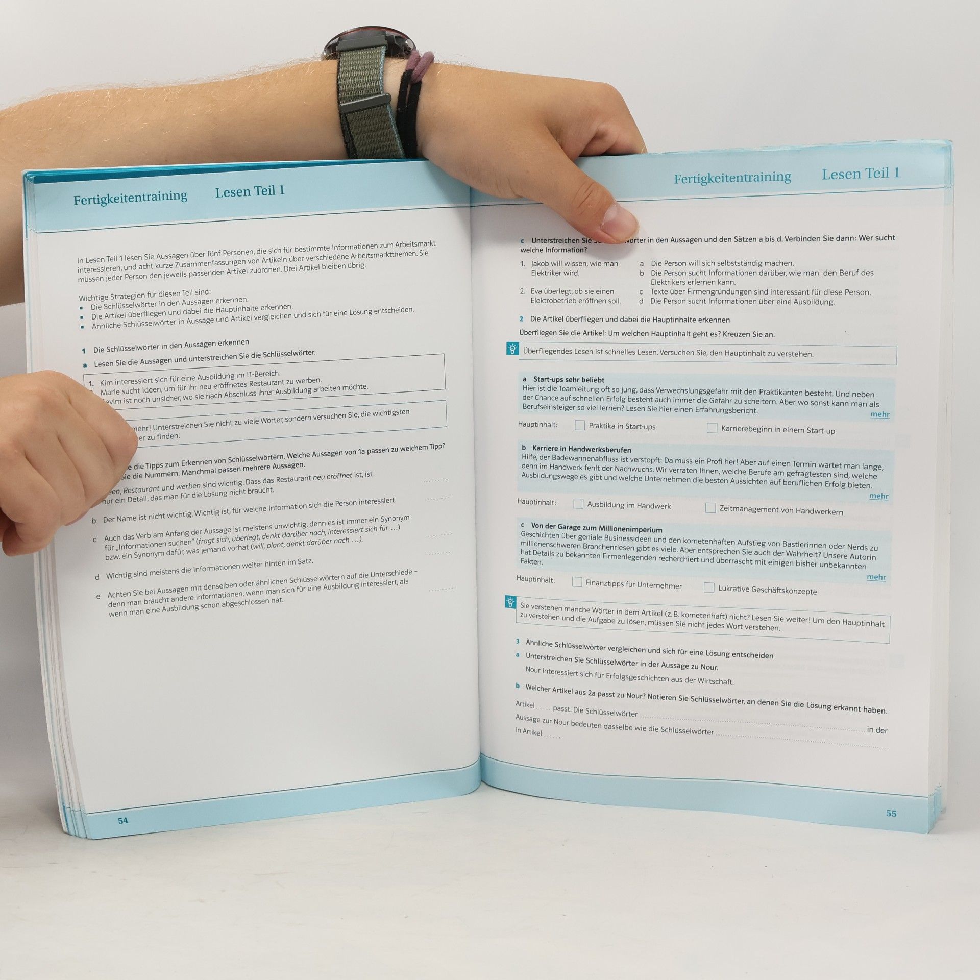 Sarah Fleer Mit Erfolg zum Deutsch-Test für den Beruf B2. Übungsbuch