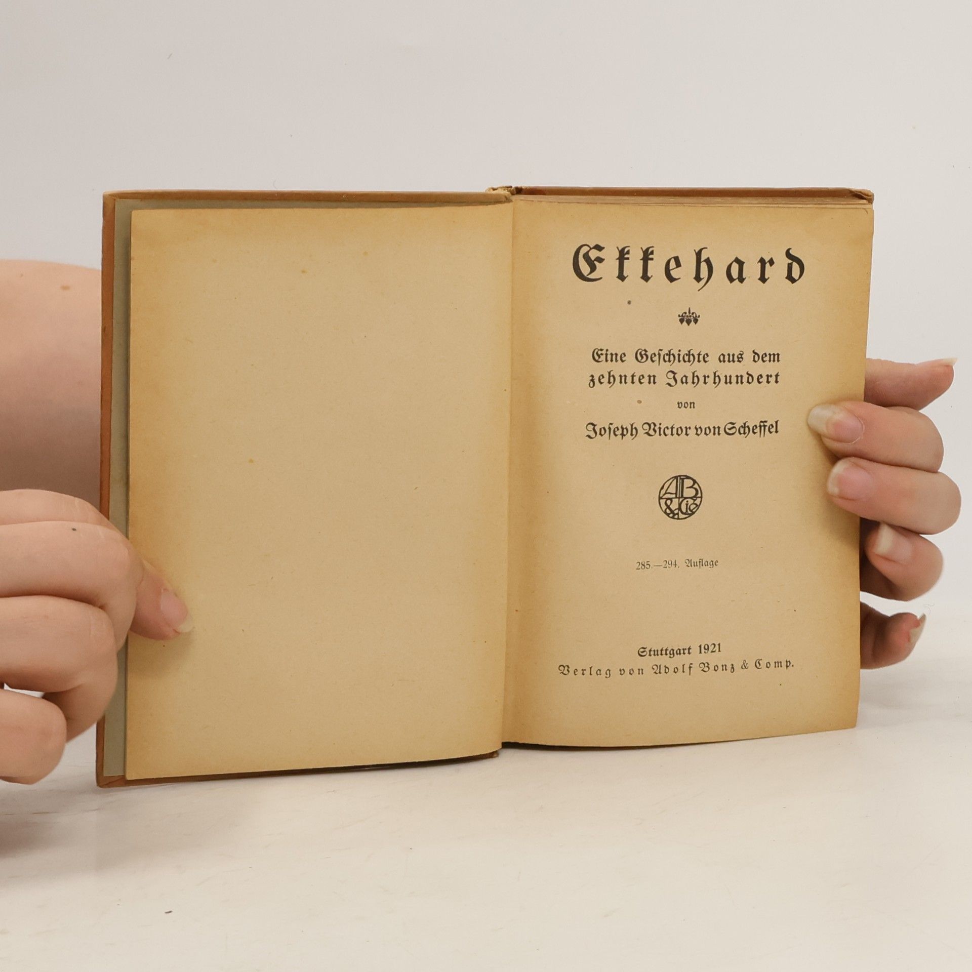 Josef Viktor Scheffel Ekkehard